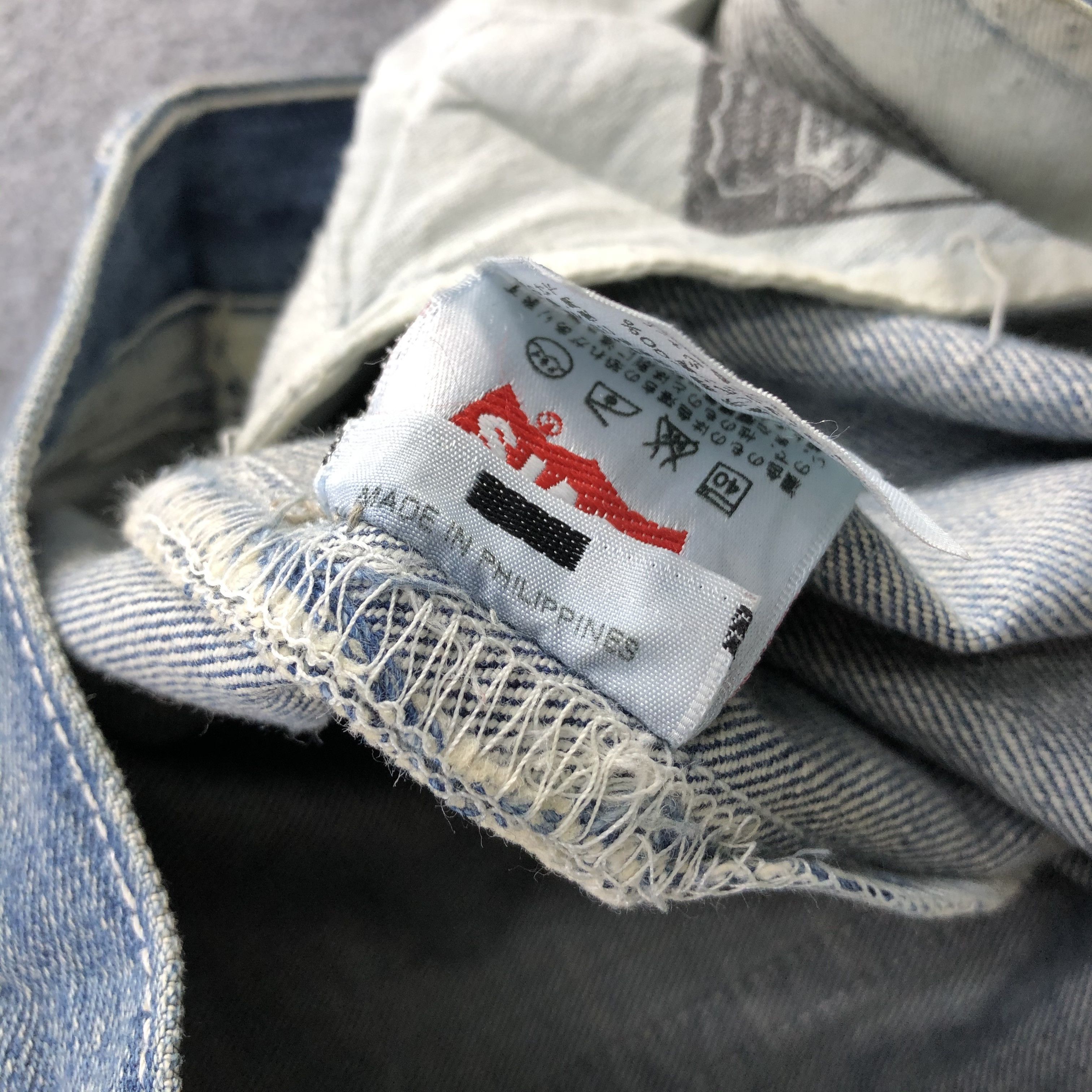 Levi's Vintage Distress Levis 501 Jeans-JM1542 Size US 30 / EU 46 - 10 Thumbnail