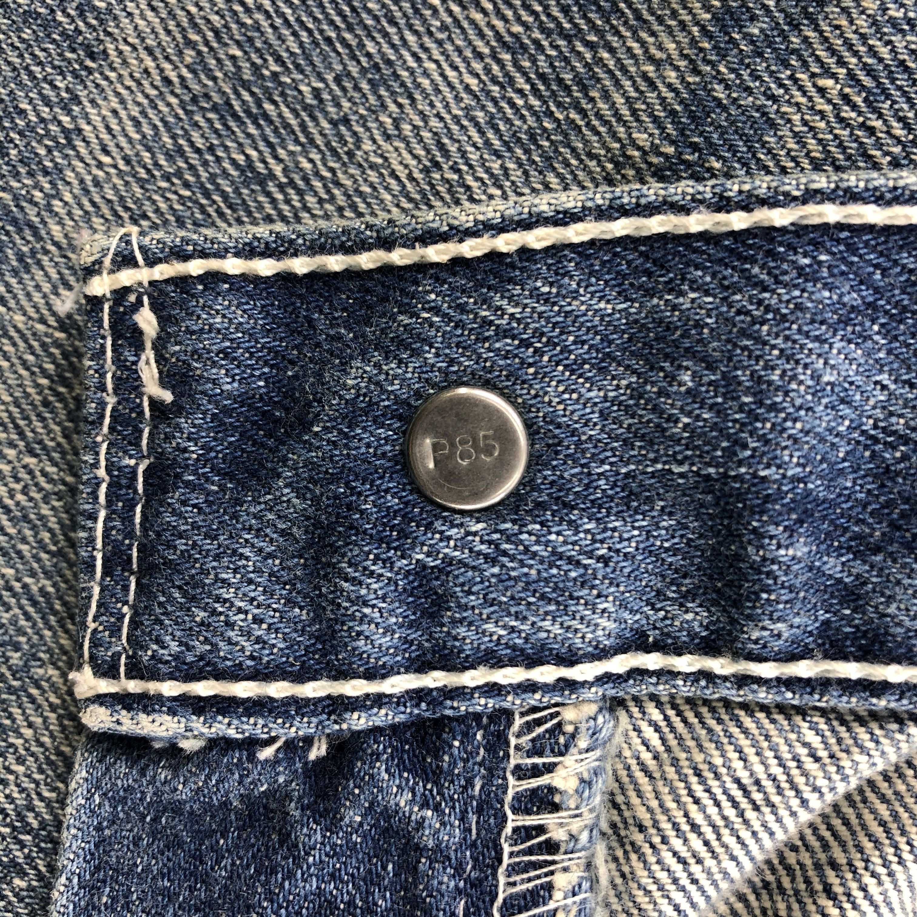 Levi's Vintage Distress Levis 501 Jeans-JM1542 Size US 30 / EU 46 - 9 Thumbnail