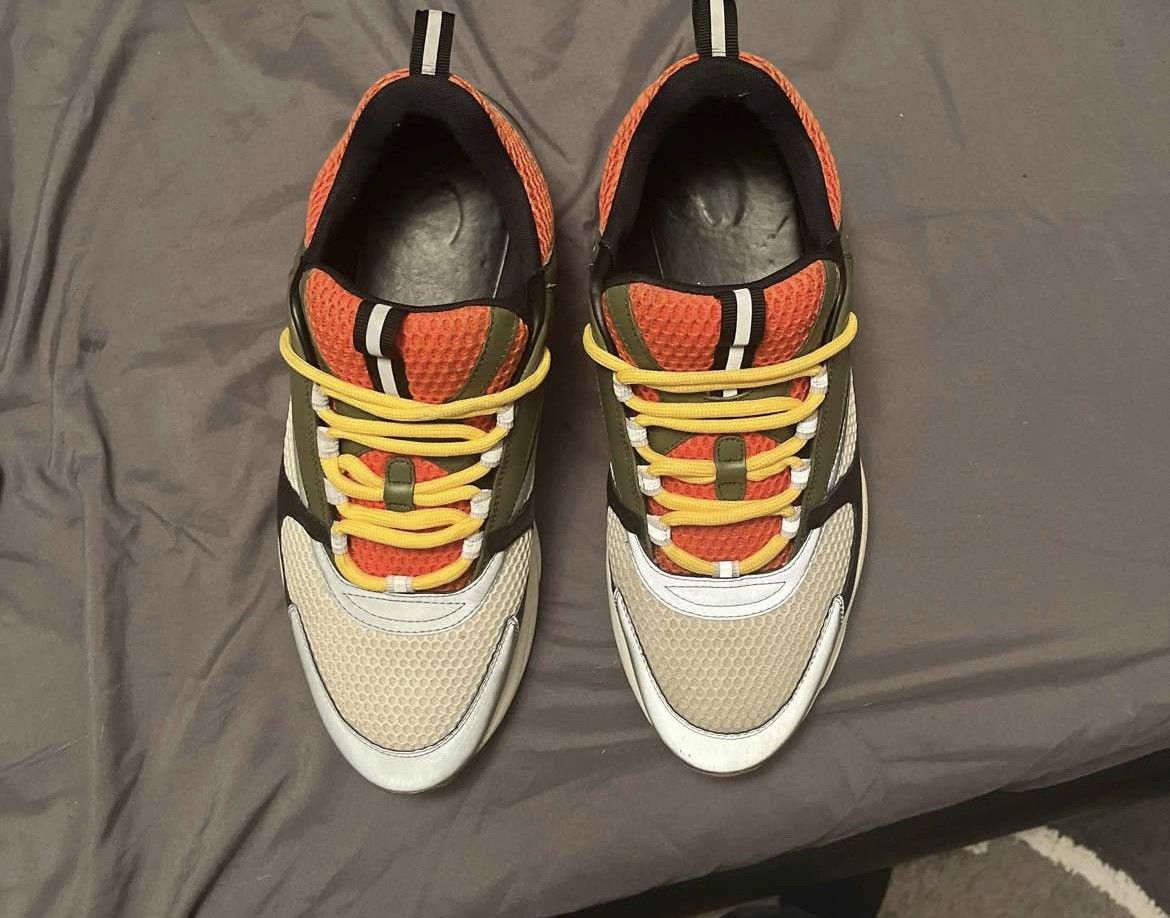 Dior Dior b22 khaki/orange Size US 11 / EU 44 - 10 Thumbnail