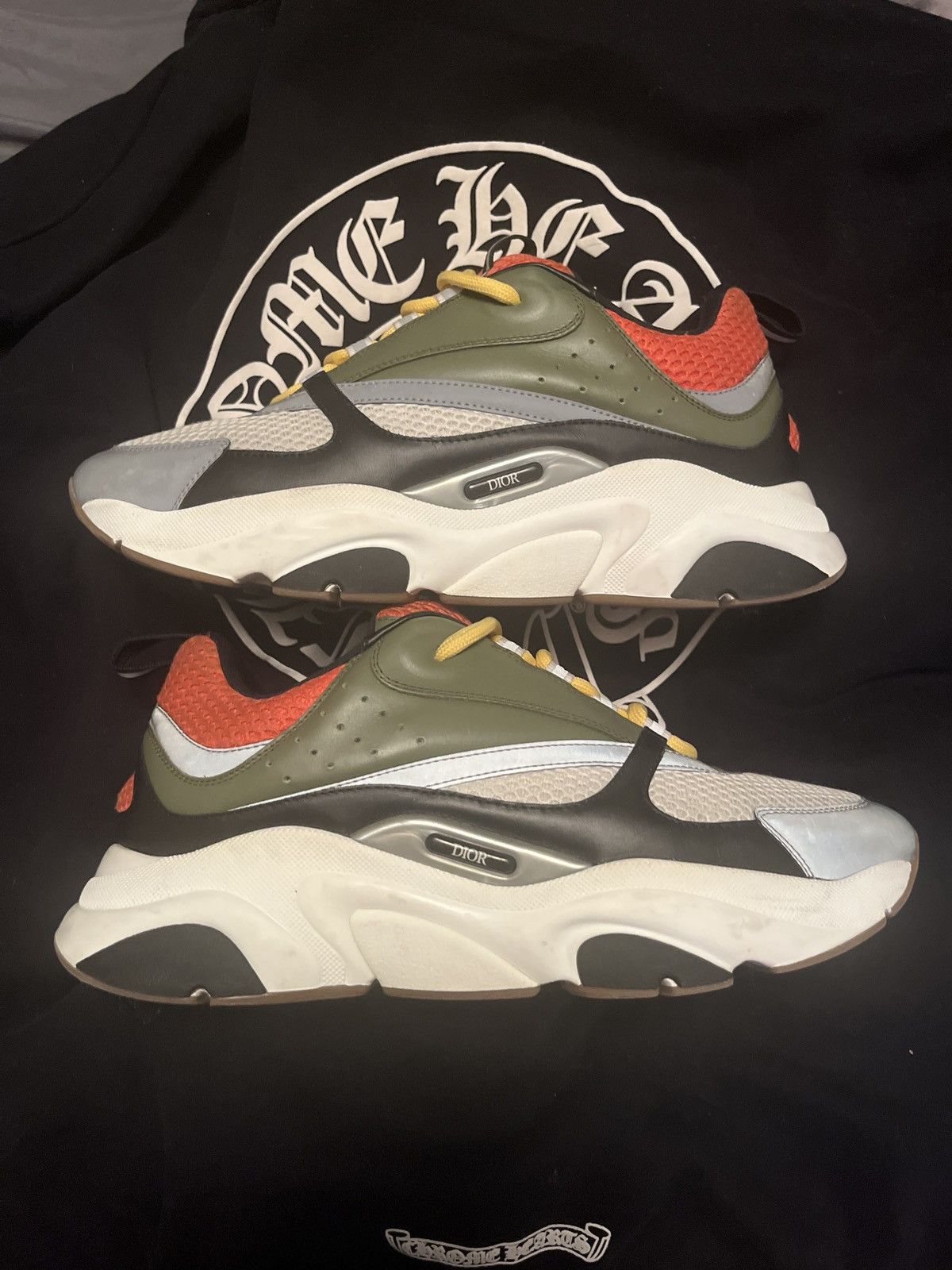 Dior Dior b22 khaki/orange Size US 11 / EU 44 - 1 Thumbnail