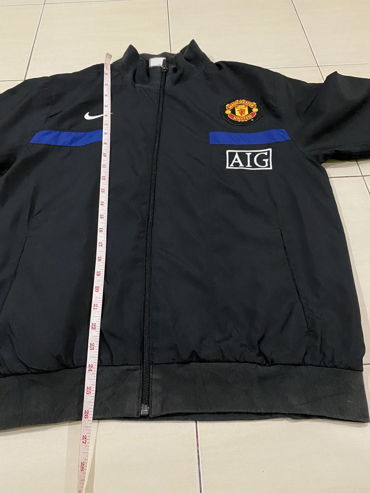 Nike Nike Manchester United AIG Windbraker Jacket Size US M / EU 48-50 / 2 - 12 Thumbnail