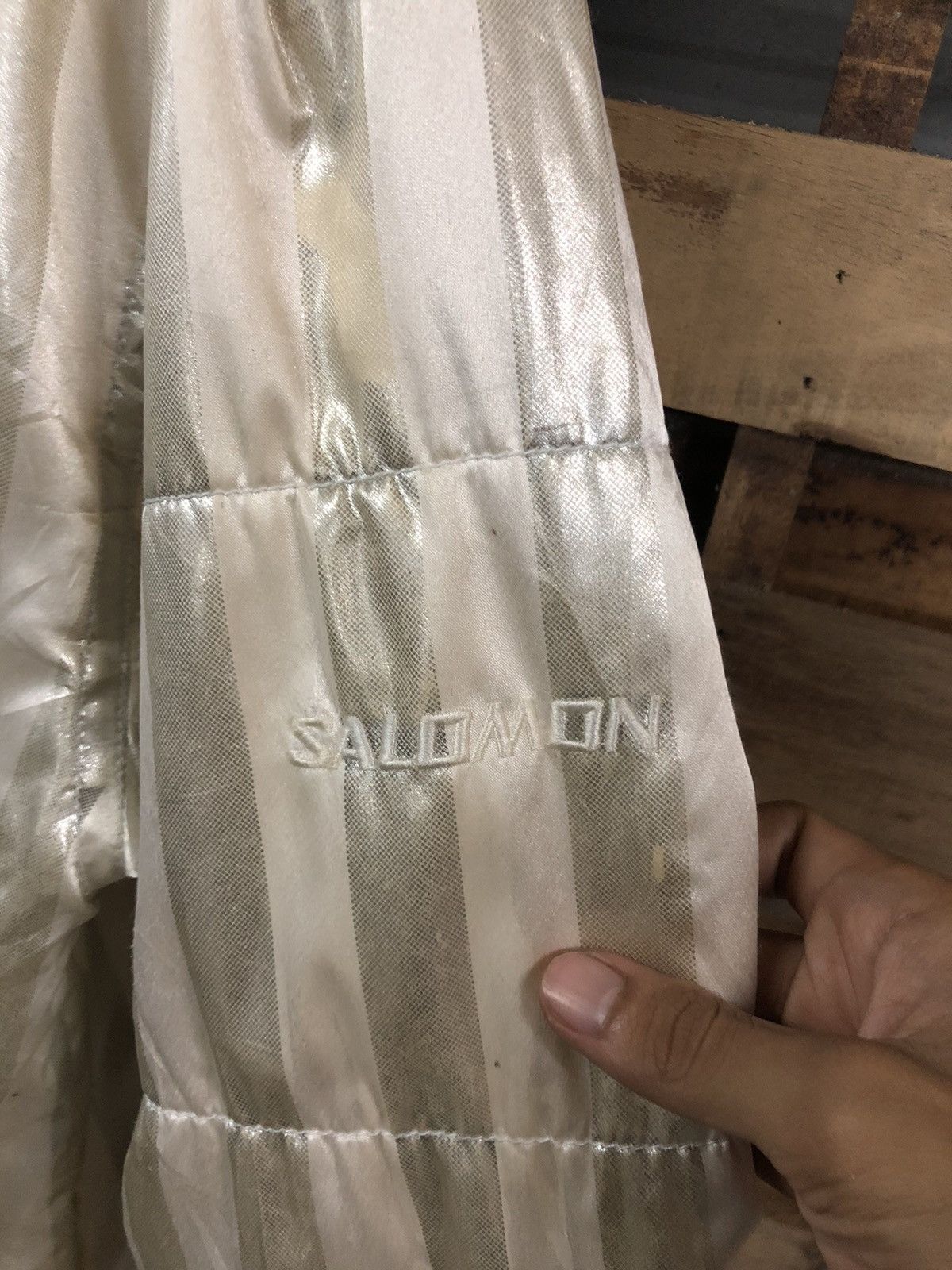 Salomon Salomon Lined Down Jacket Inside Full Print Size US L / EU 52-54 / 3 - 5 Thumbnail