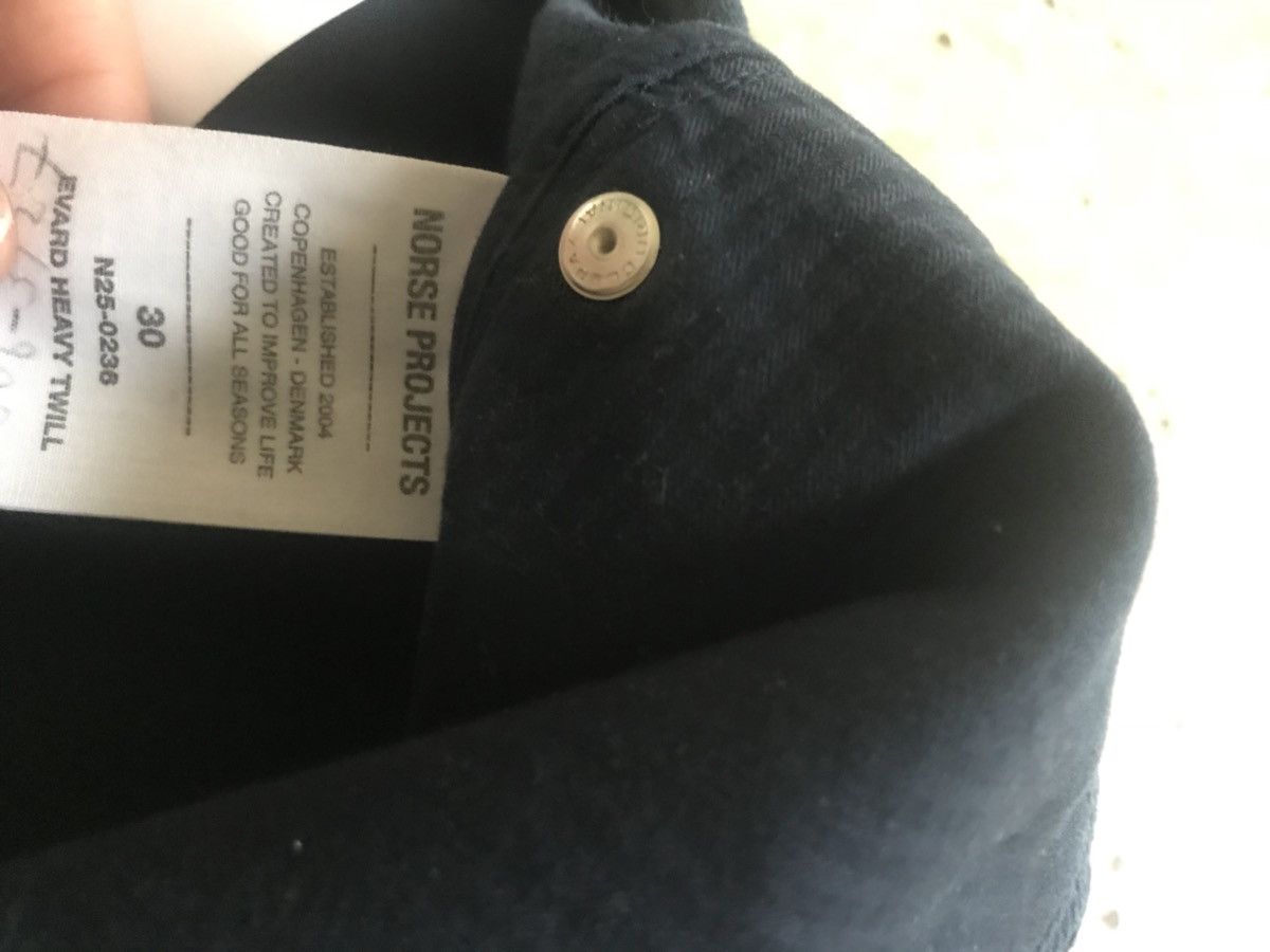 Norse Projects Edward Twill Casual Pants in Navy Size US 30 / EU 46 - 11 Thumbnail