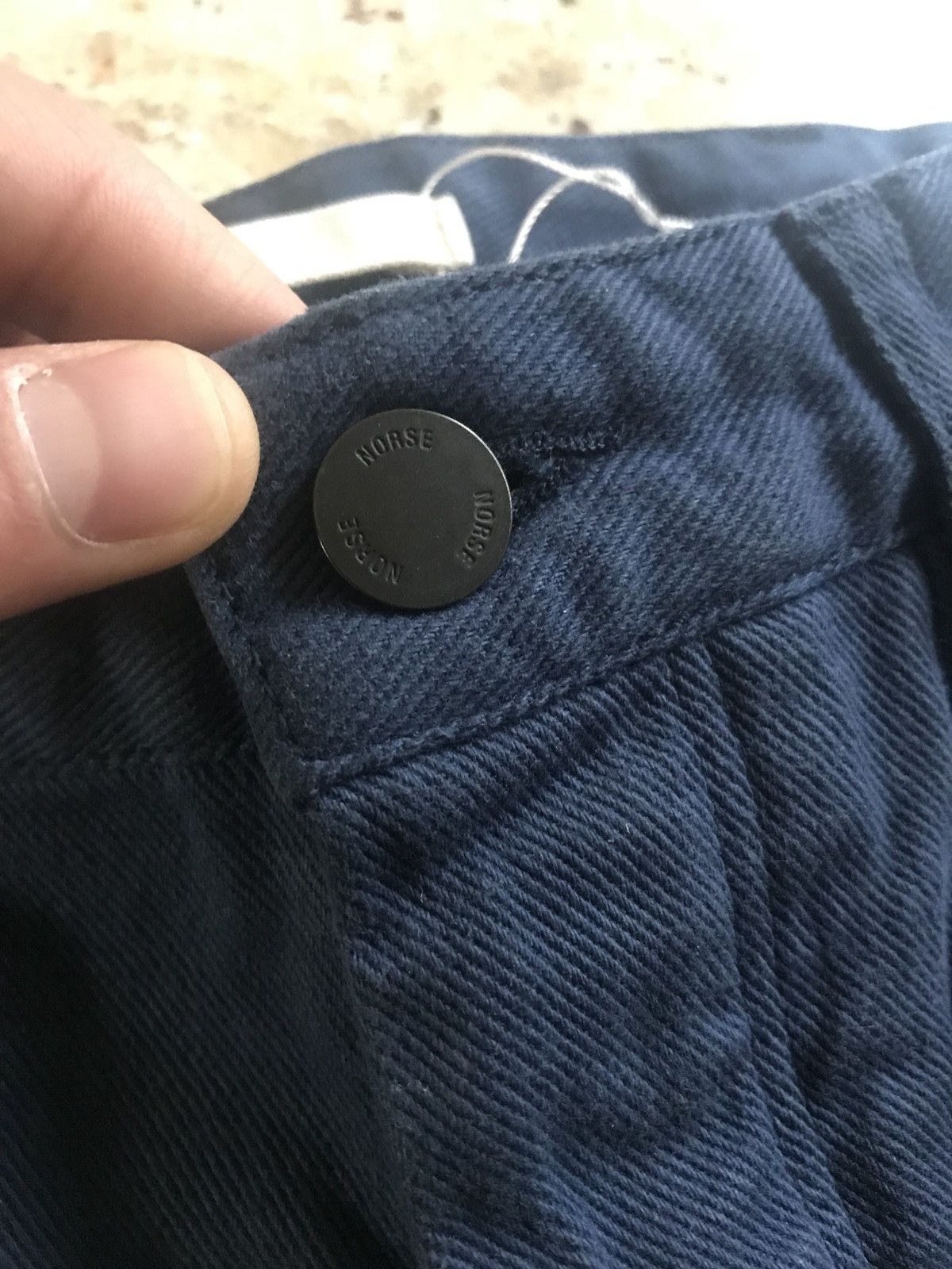 Norse Projects Edward Twill Casual Pants in Navy Size US 30 / EU 46 - 10 Thumbnail