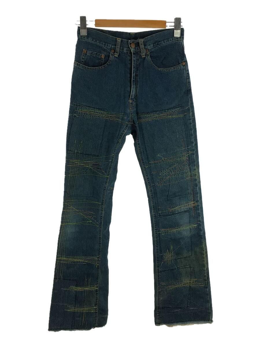 Hysteric Glamour Distressed Boot Cut Denim Jeans Size 28" / US 6 / IT 42 - 1 Thumbnail