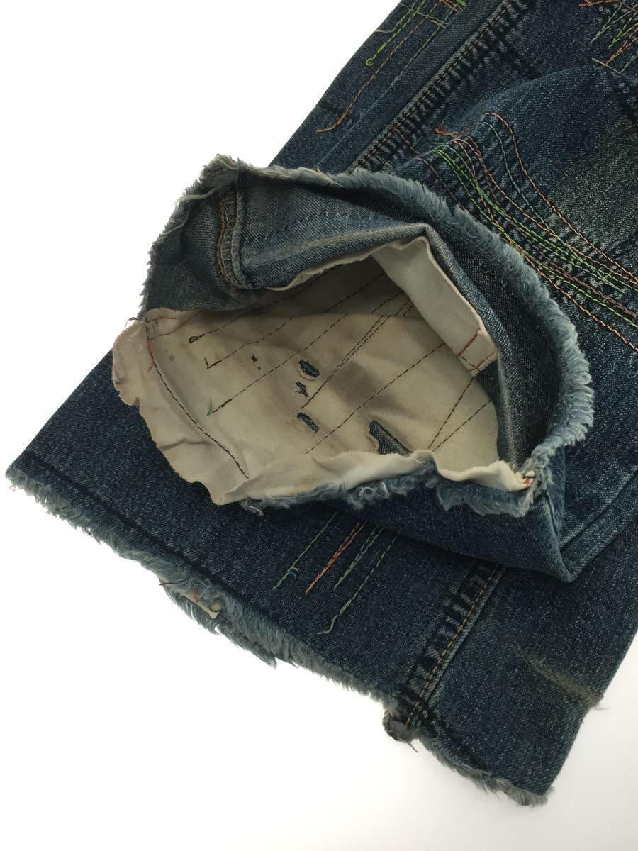 Hysteric Glamour Distressed Boot Cut Denim Jeans Size 28" / US 6 / IT 42 - 6 Thumbnail
