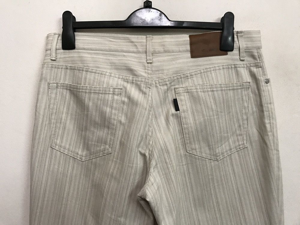 Tete Homme Tete Homme Japan Striped Pant Flare Jeans Size US 34 / EU 50 - 8 Thumbnail