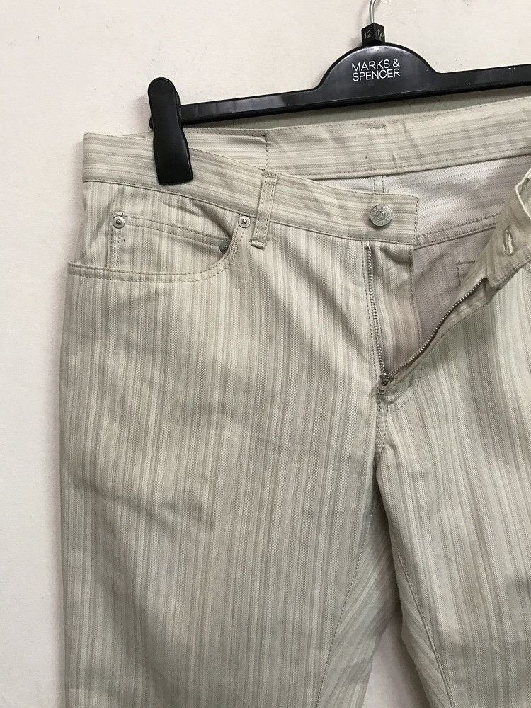 Tete Homme Tete Homme Japan Striped Pant Flare Jeans Size US 34 / EU 50 - 2 Thumbnail