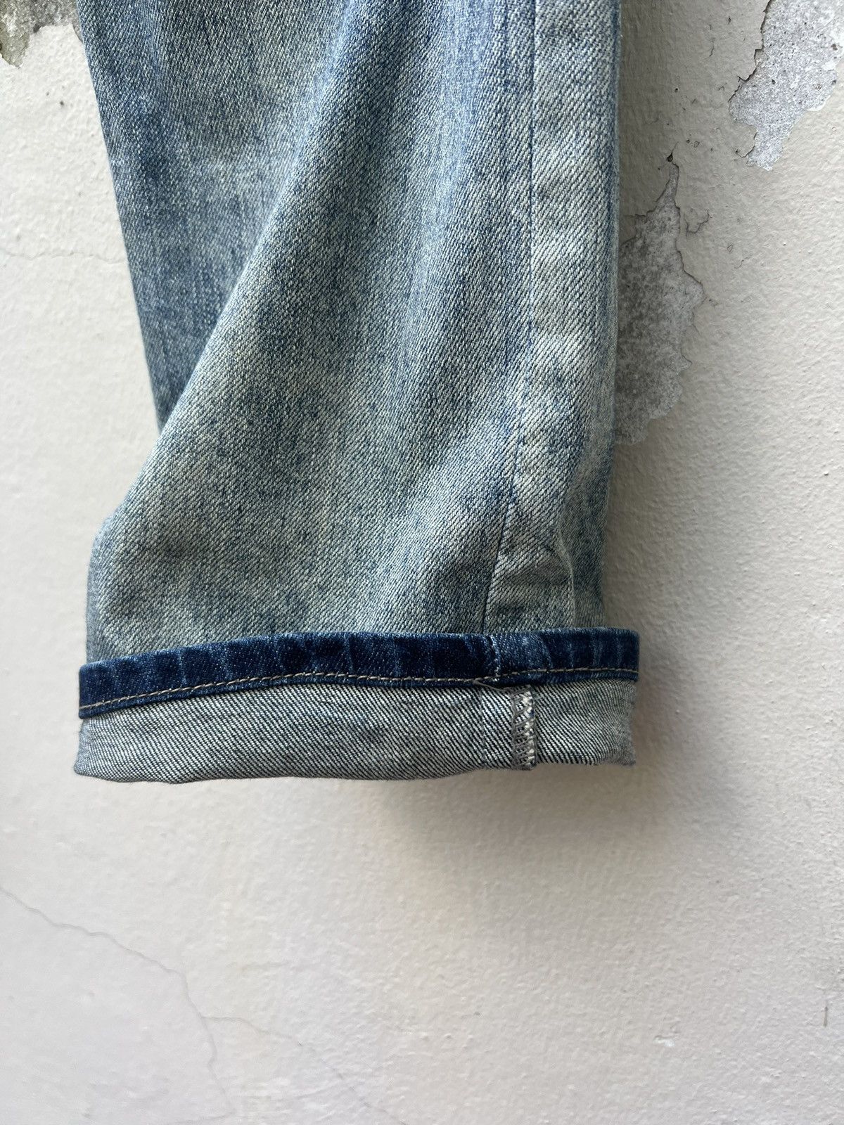 Vintage Vintage PPFM Japan Multi Zipper Stretch Denim Jeans Slim Size US 30 / EU 46 - 14 Thumbnail