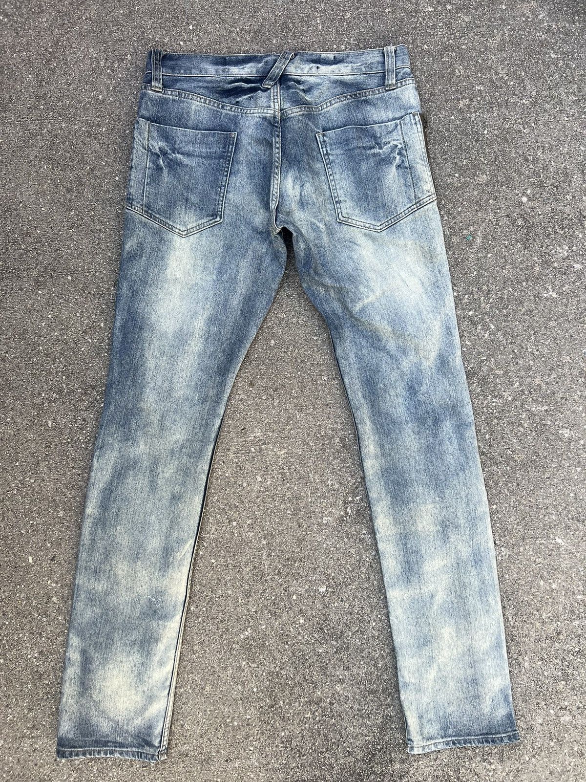 Vintage Vintage PPFM Japan Multi Zipper Stretch Denim Jeans Slim Size US 30 / EU 46 - 5 Thumbnail