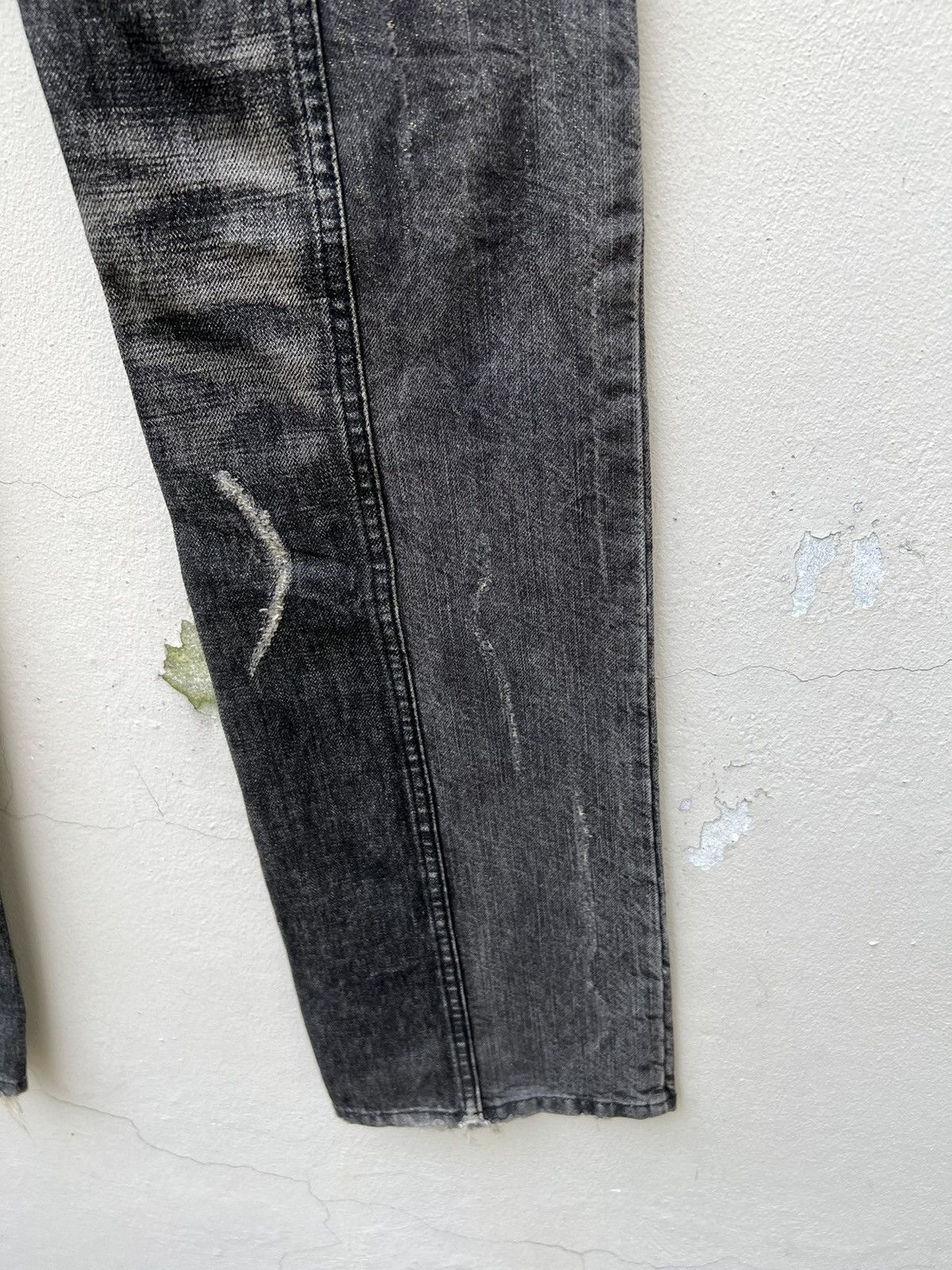 BUFFALO BOBS Vintage Buffalo Jeans Japan Ripped Denim Panelled Jeans Size US 32 / EU 48 - 20 Thumbnail