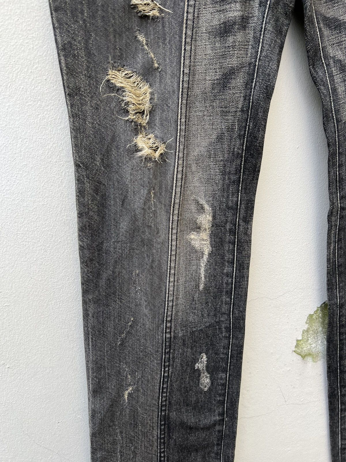 BUFFALO BOBS Vintage Buffalo Jeans Japan Ripped Denim Panelled Jeans Size US 32 / EU 48 - 10 Thumbnail