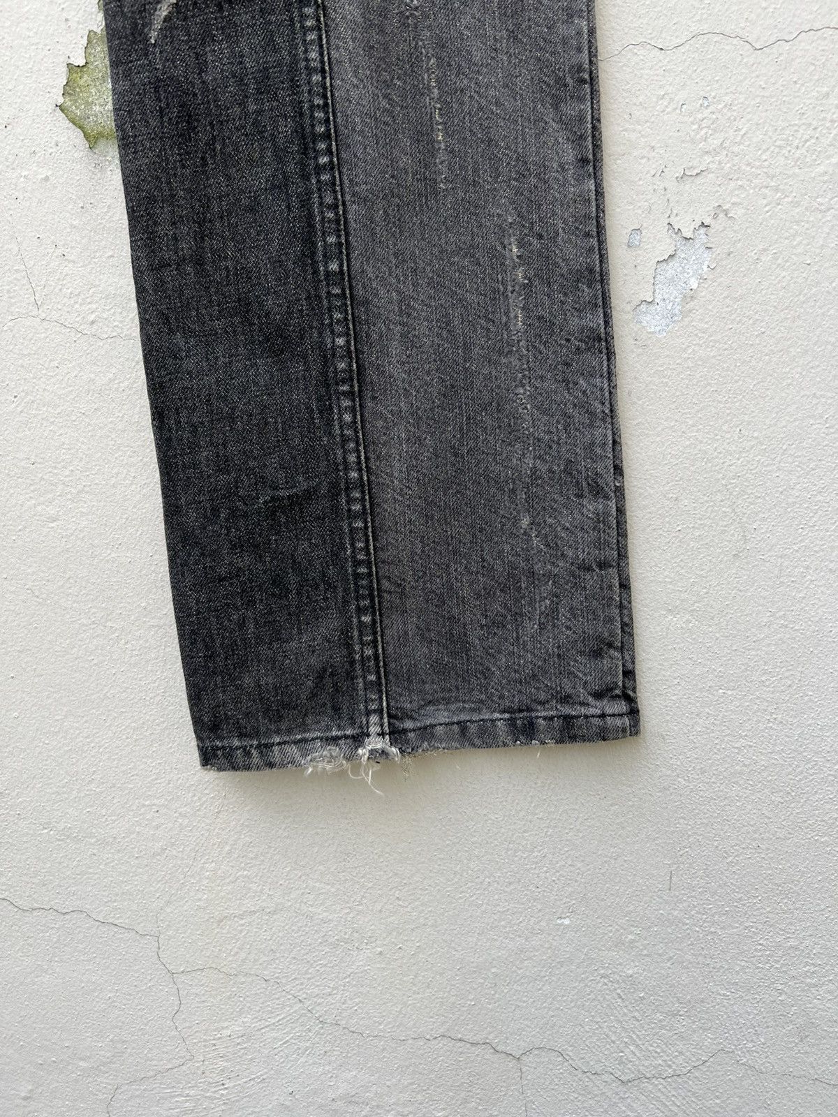 BUFFALO BOBS Vintage Buffalo Jeans Japan Ripped Denim Panelled Jeans Size US 32 / EU 48 - 21 Thumbnail