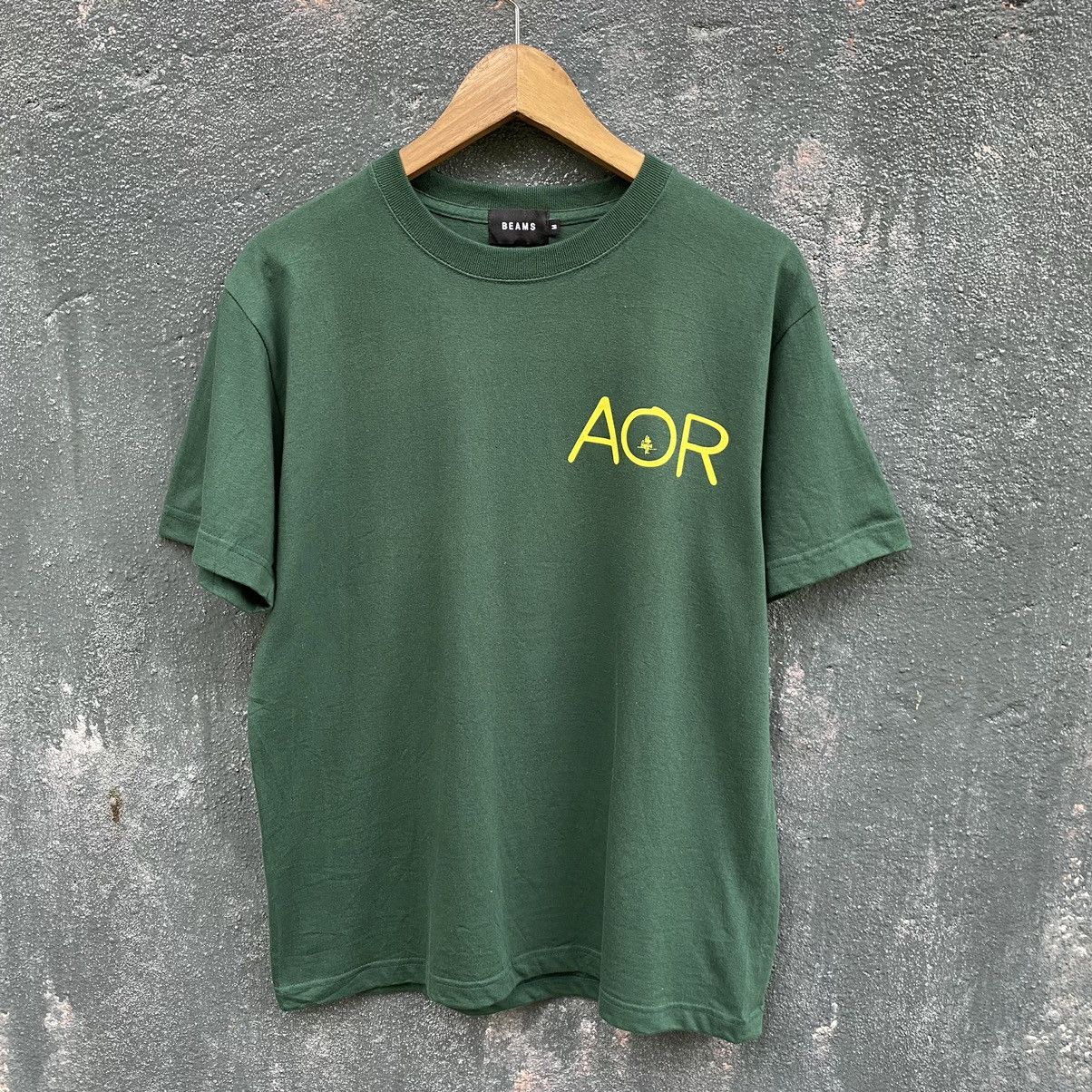 Beams Plus 💥SICK💥Faded Beams Palm Graphics ERD GRUNGE TEE Size US M / EU 48-50 / 2 - 2 Thumbnail