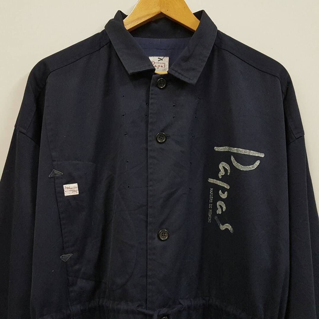 Japanese Brand × Vintage Vintage Papas Japanese brand parkas made in Japan Size US XL / EU 56 / 4 - 2 Thumbnail