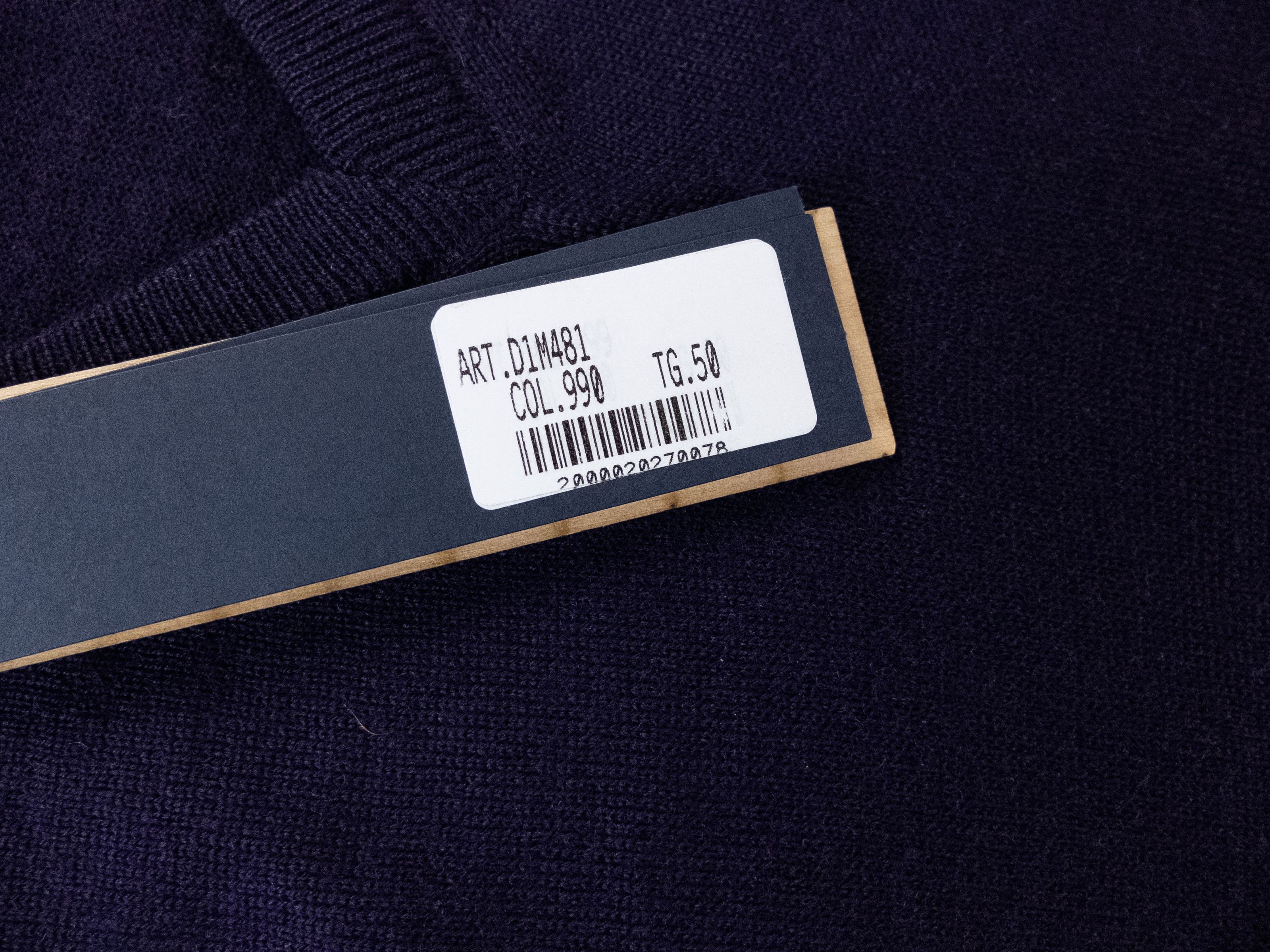 Drumohr DRUMOHR purple extra fine merino wool sweater 50 Large NWT Size US L / EU 52-54 / 3 - 3 Thumbnail