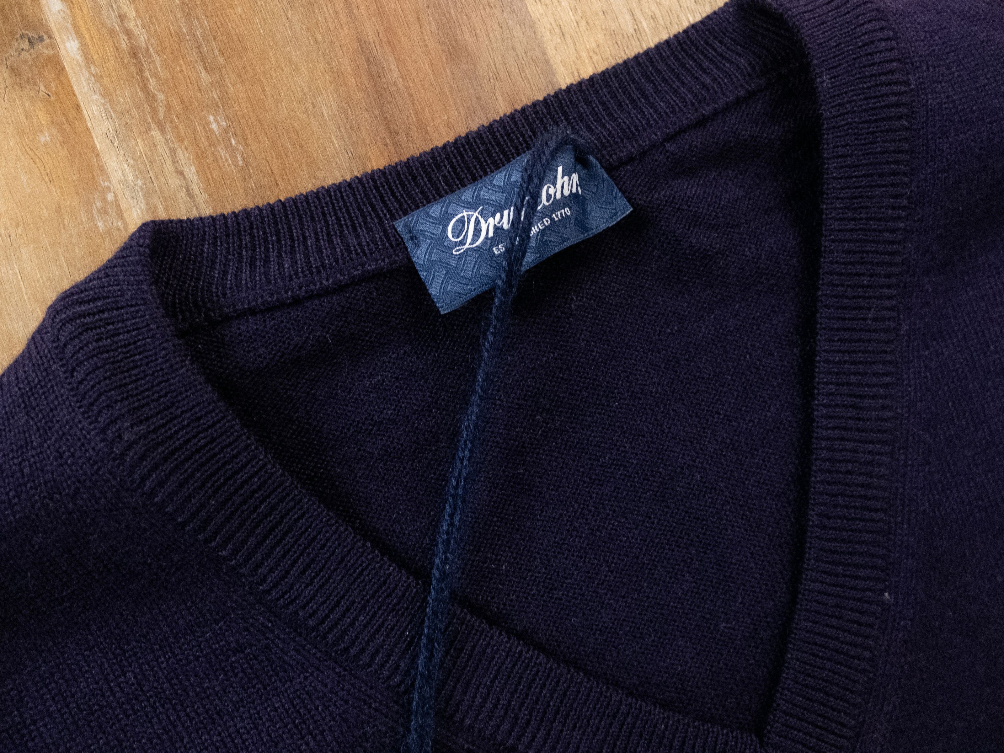 Drumohr DRUMOHR purple extra fine merino wool sweater 50 Large NWT Size US L / EU 52-54 / 3 - 2 Thumbnail