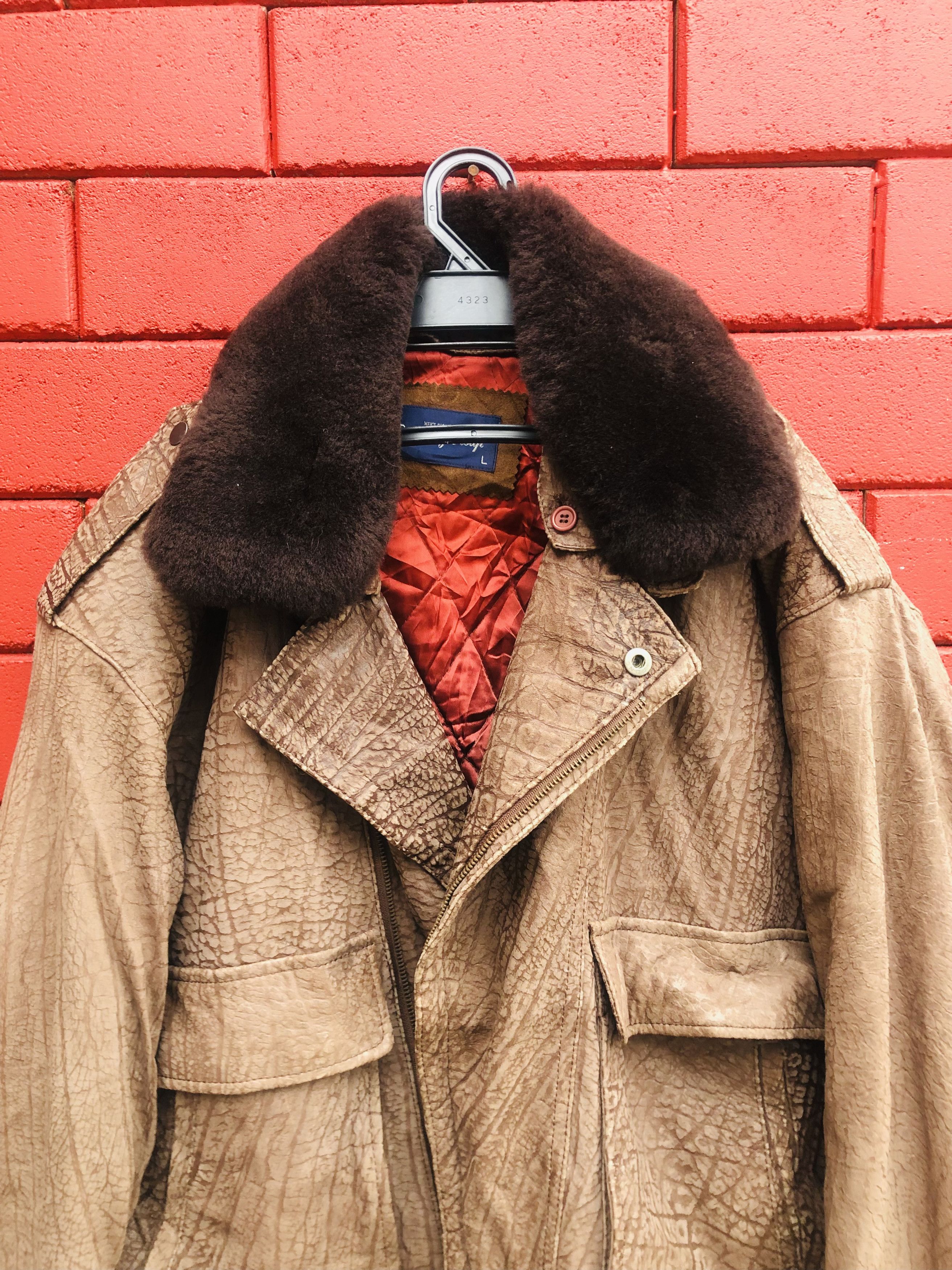 Japanese Brand × Vintage Vintage Japanese Designer Fashion Style Leather Jacket Size US L / EU 52-54 / 3 - 3 Thumbnail