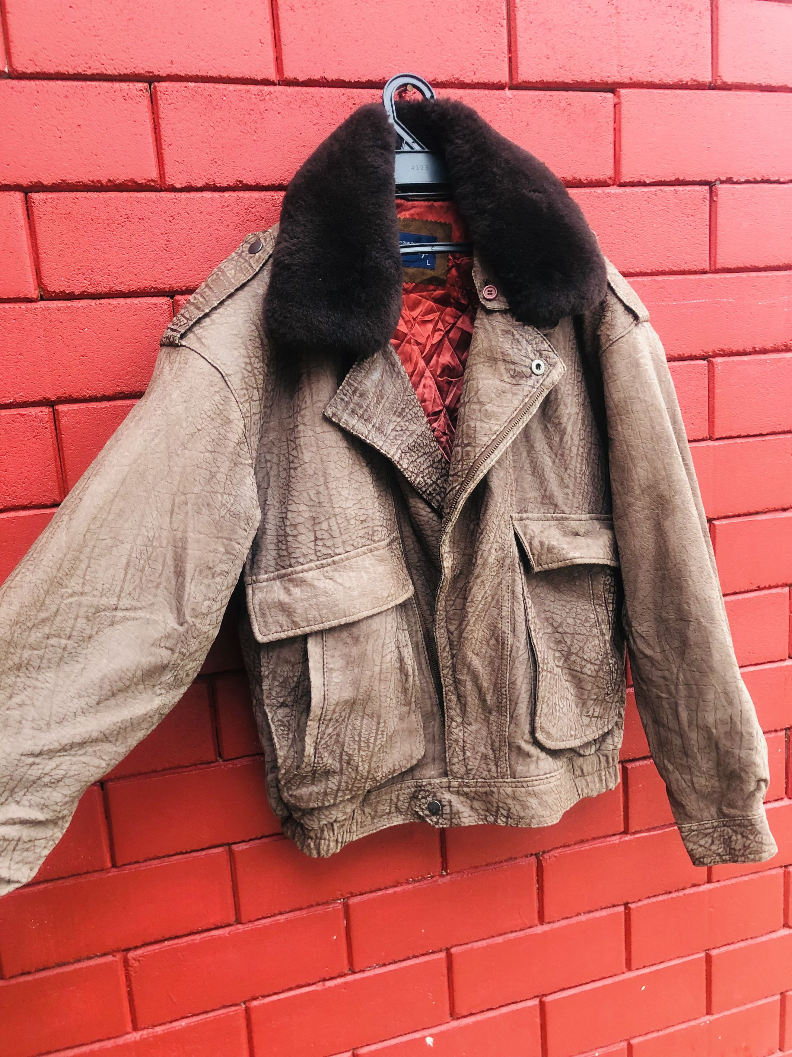 Japanese Brand × Vintage Vintage Japanese Designer Fashion Style Leather Jacket Size US L / EU 52-54 / 3 - 5 Thumbnail