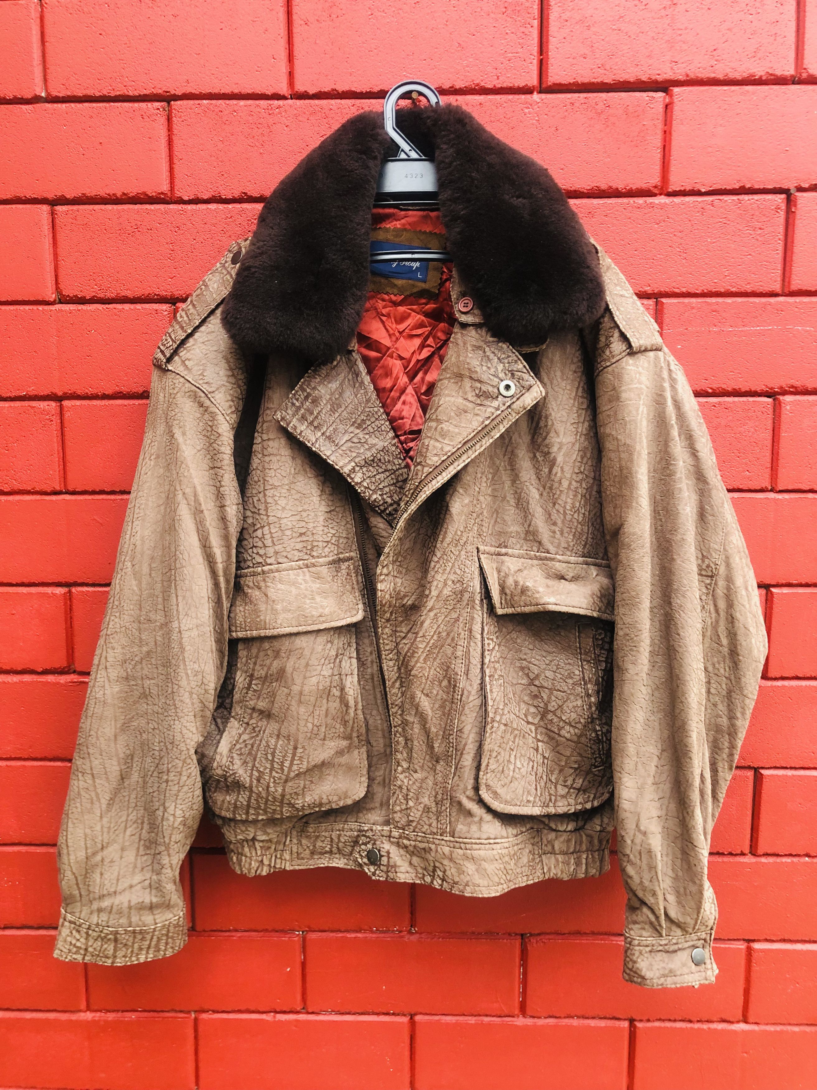 Japanese Brand × Vintage Vintage Japanese Designer Fashion Style Leather Jacket Size US L / EU 52-54 / 3 - 1 Thumbnail