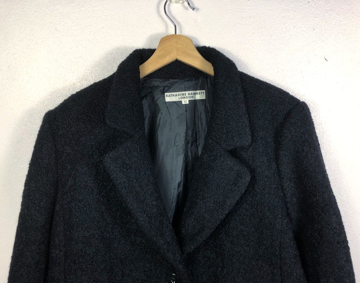 Katharine Hamnett London Rare Vintage Katharine Hamnett London Wool Jacket Size US L / EU 52-54 / 3 - 3 Thumbnail