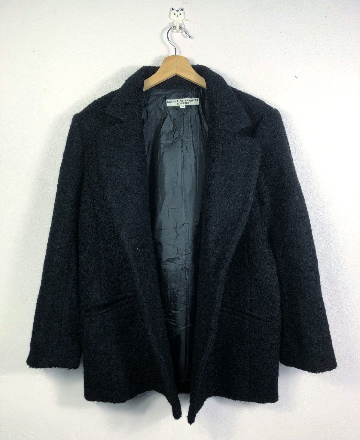Katharine Hamnett London Rare Vintage Katharine Hamnett London Wool Jacket Size US L / EU 52-54 / 3 - 1 Thumbnail