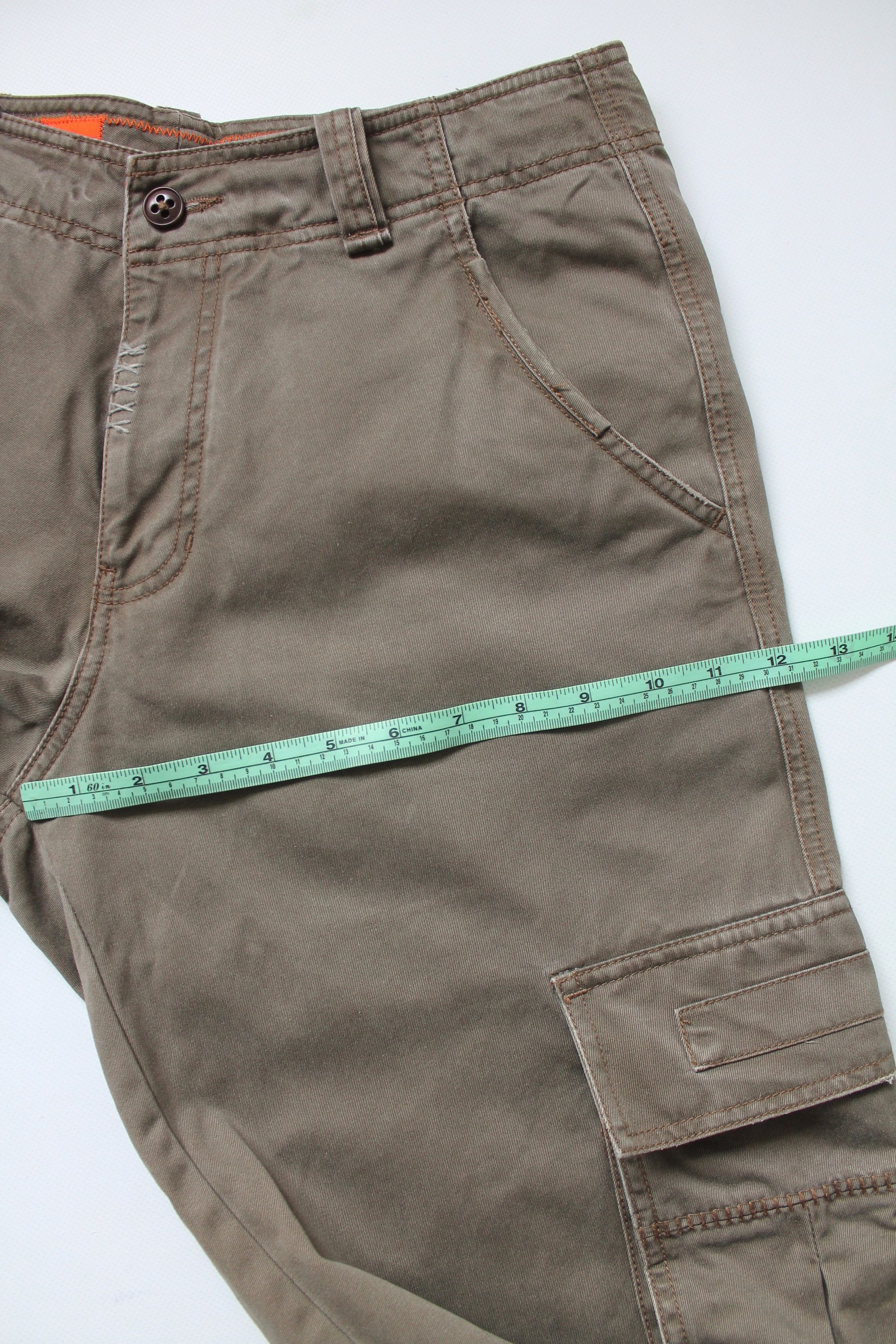 Hugo Boss HUGO BOSS Orange Cargo Pants Vintage 32 - 33Streetwear Size US 33 - 20 Thumbnail
