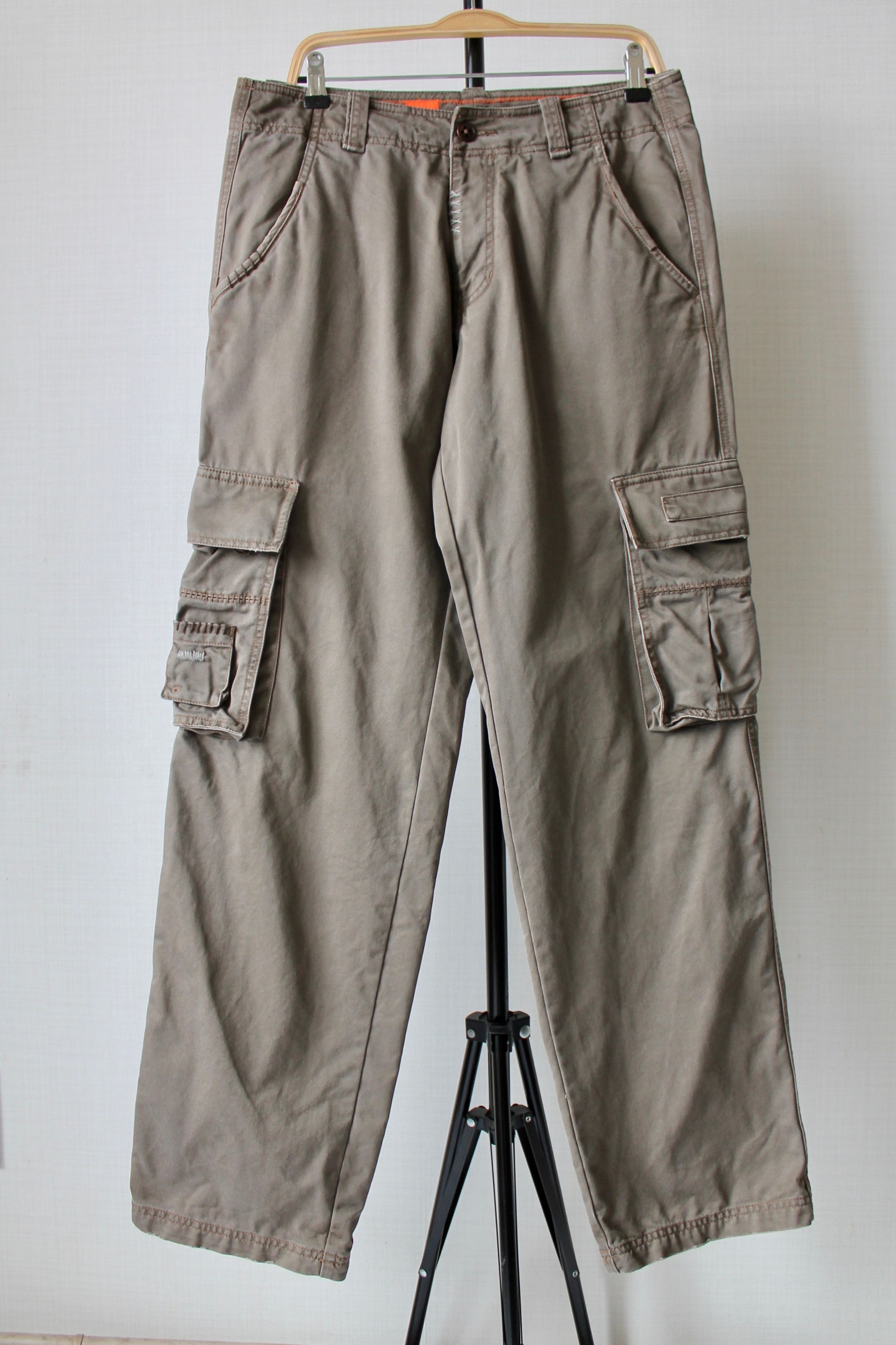 Hugo Boss HUGO BOSS Orange Cargo Pants Vintage 32 - 33Streetwear Size US 33 - 1 Thumbnail