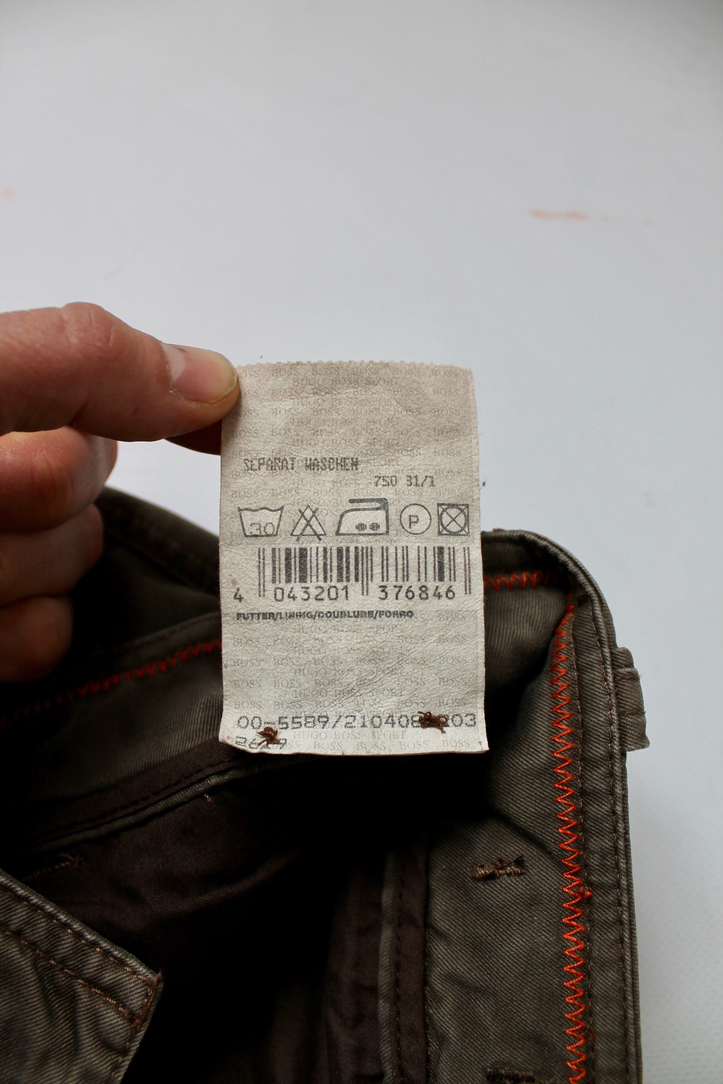 Hugo Boss HUGO BOSS Orange Cargo Pants Vintage 32 - 33Streetwear Size US 33 - 10 Thumbnail