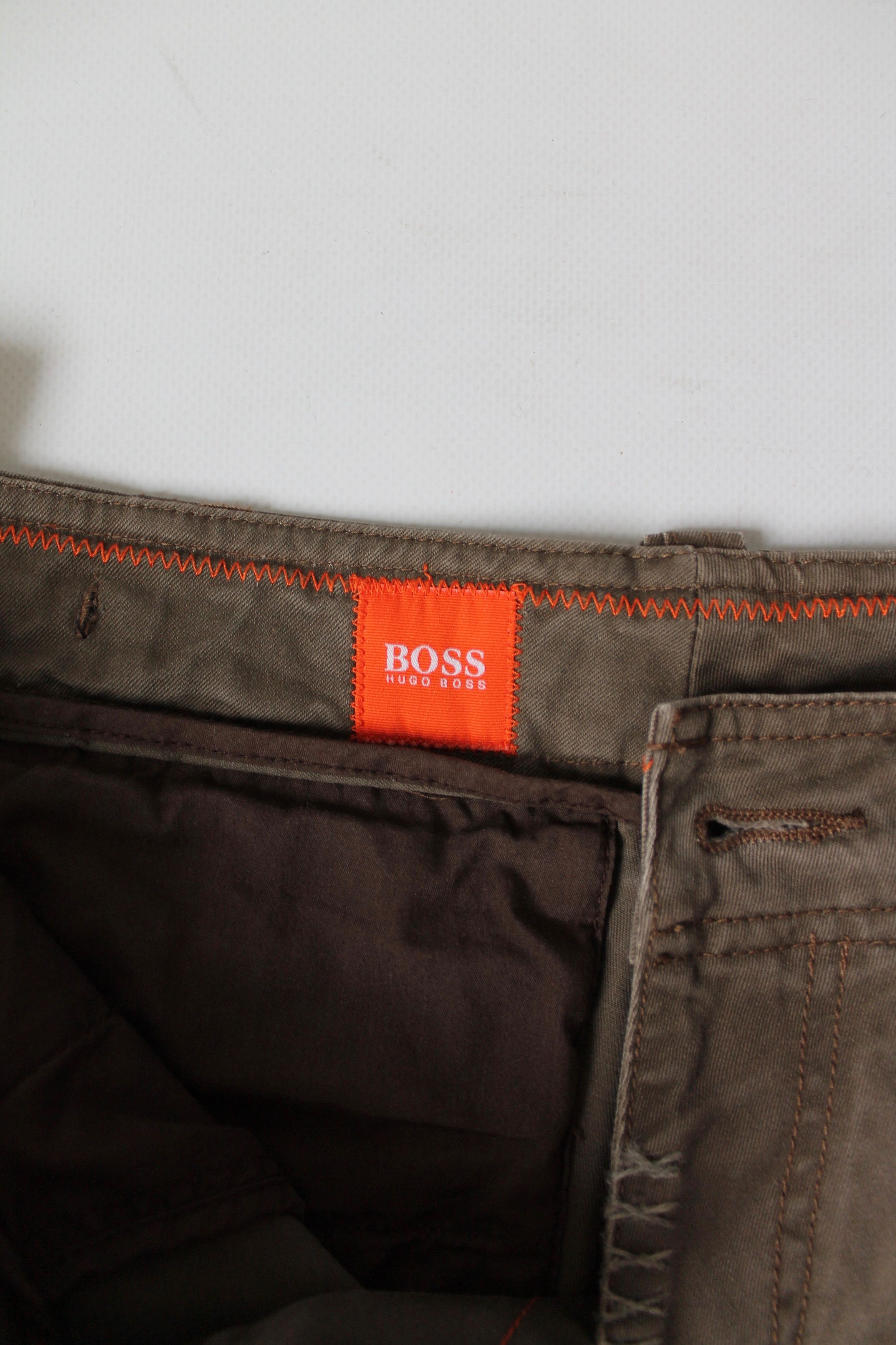 Hugo Boss HUGO BOSS Orange Cargo Pants Vintage 32 - 33Streetwear Size US 33 - 8 Thumbnail