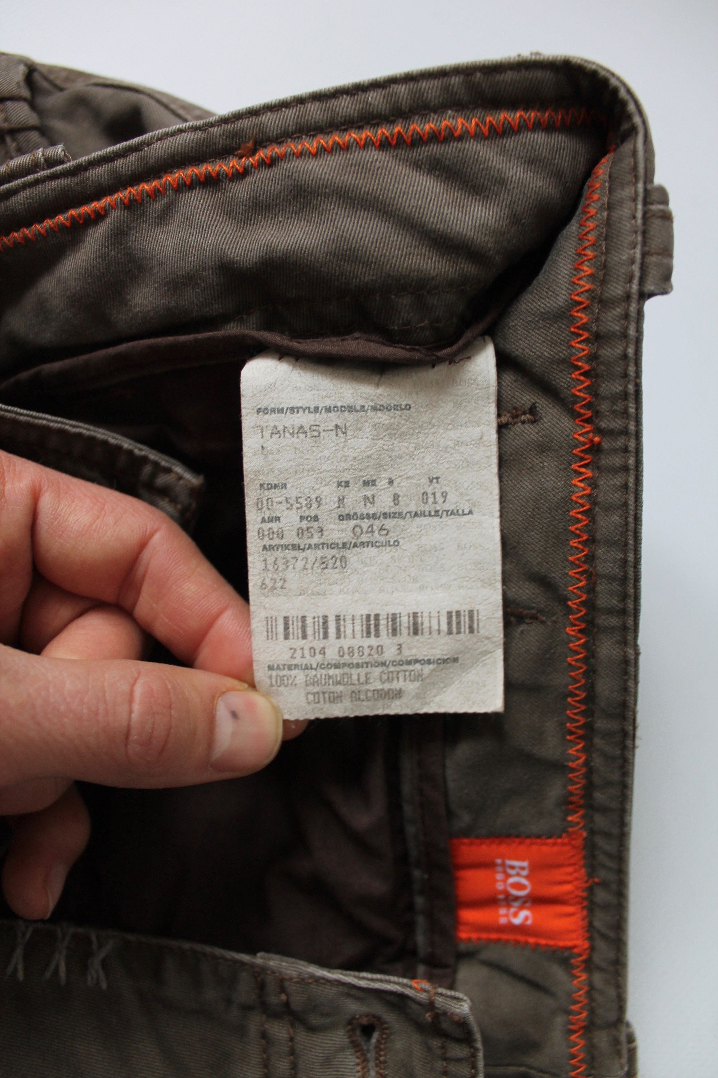 Hugo Boss HUGO BOSS Orange Cargo Pants Vintage 32 - 33Streetwear Size US 33 - 9 Thumbnail