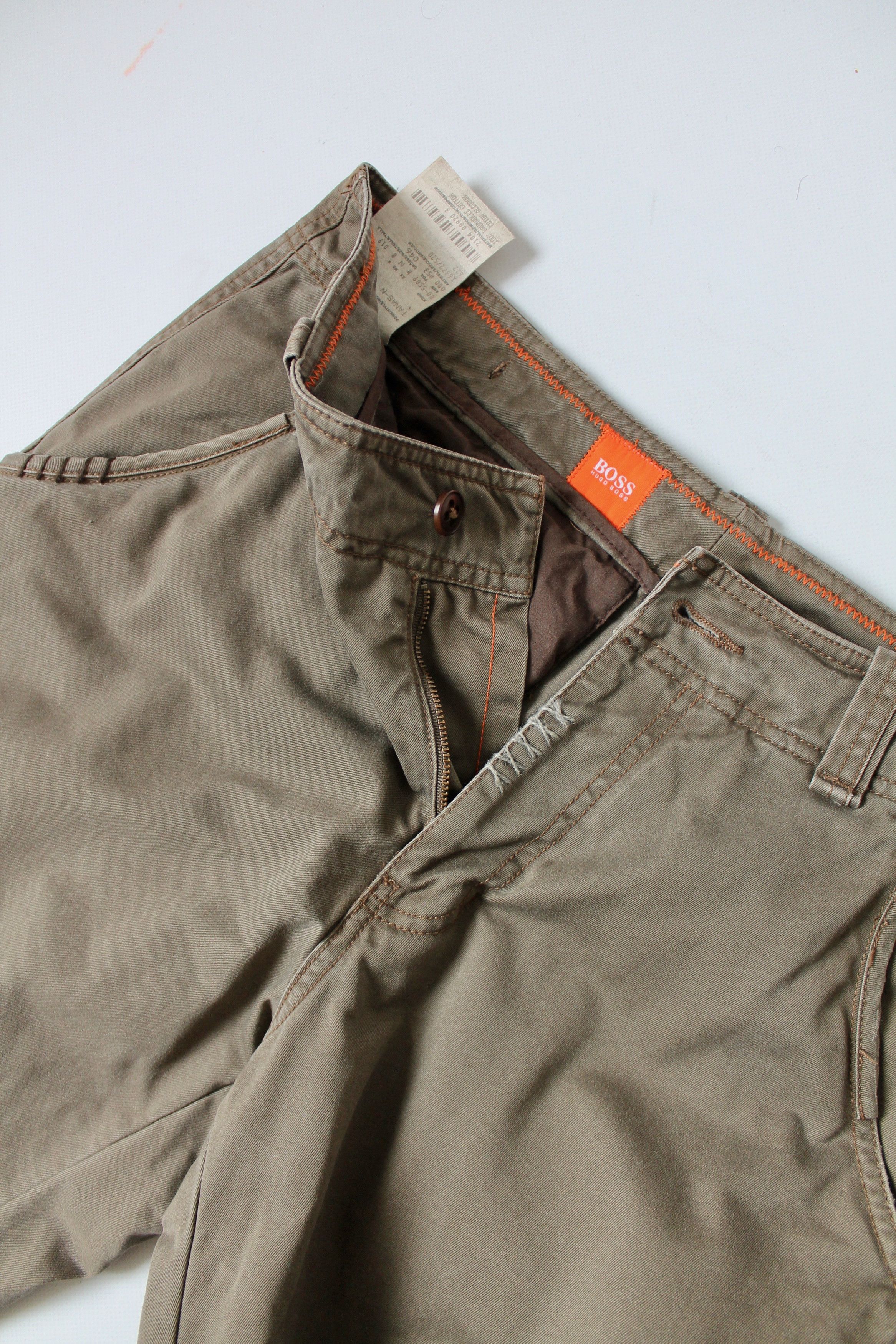 Hugo Boss HUGO BOSS Orange Cargo Pants Vintage 32 - 33Streetwear Size US 33 - 7 Thumbnail
