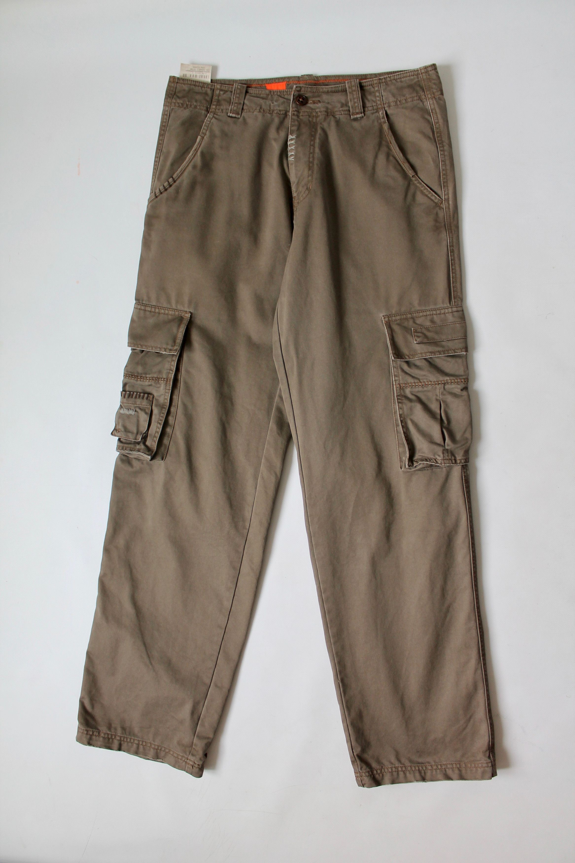 Hugo Boss HUGO BOSS Orange Cargo Pants Vintage 32 - 33Streetwear Size US 33 - 6 Thumbnail