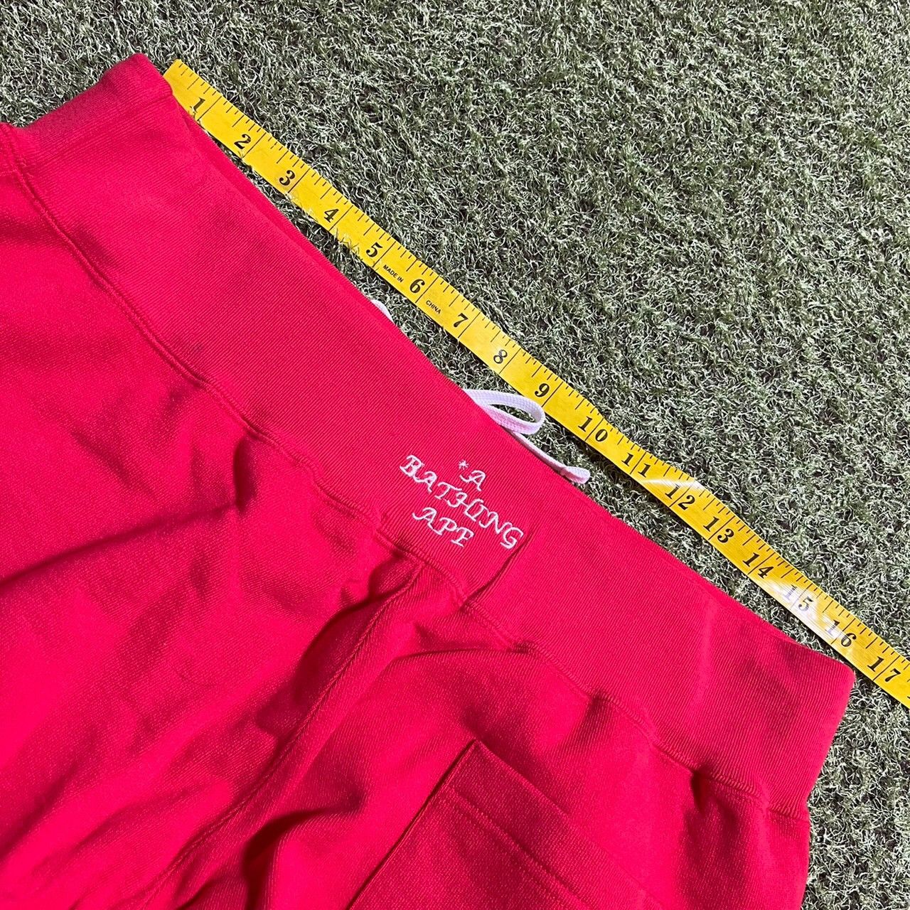 Bape USA Ape Head Sweat Pants Size US 35 - 7 Thumbnail