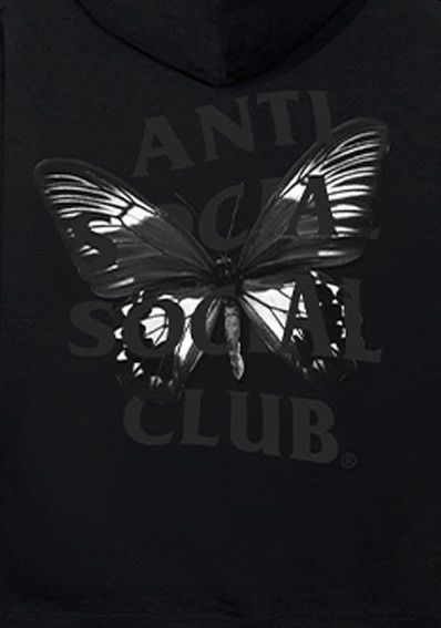 Anti Social Social Club × Members Only DS Weekly Exclusive ASSC Hidden Sky Black Hoodie BAPE KITH Size US M / EU 48-50 / 2 - 3 Thumbnail