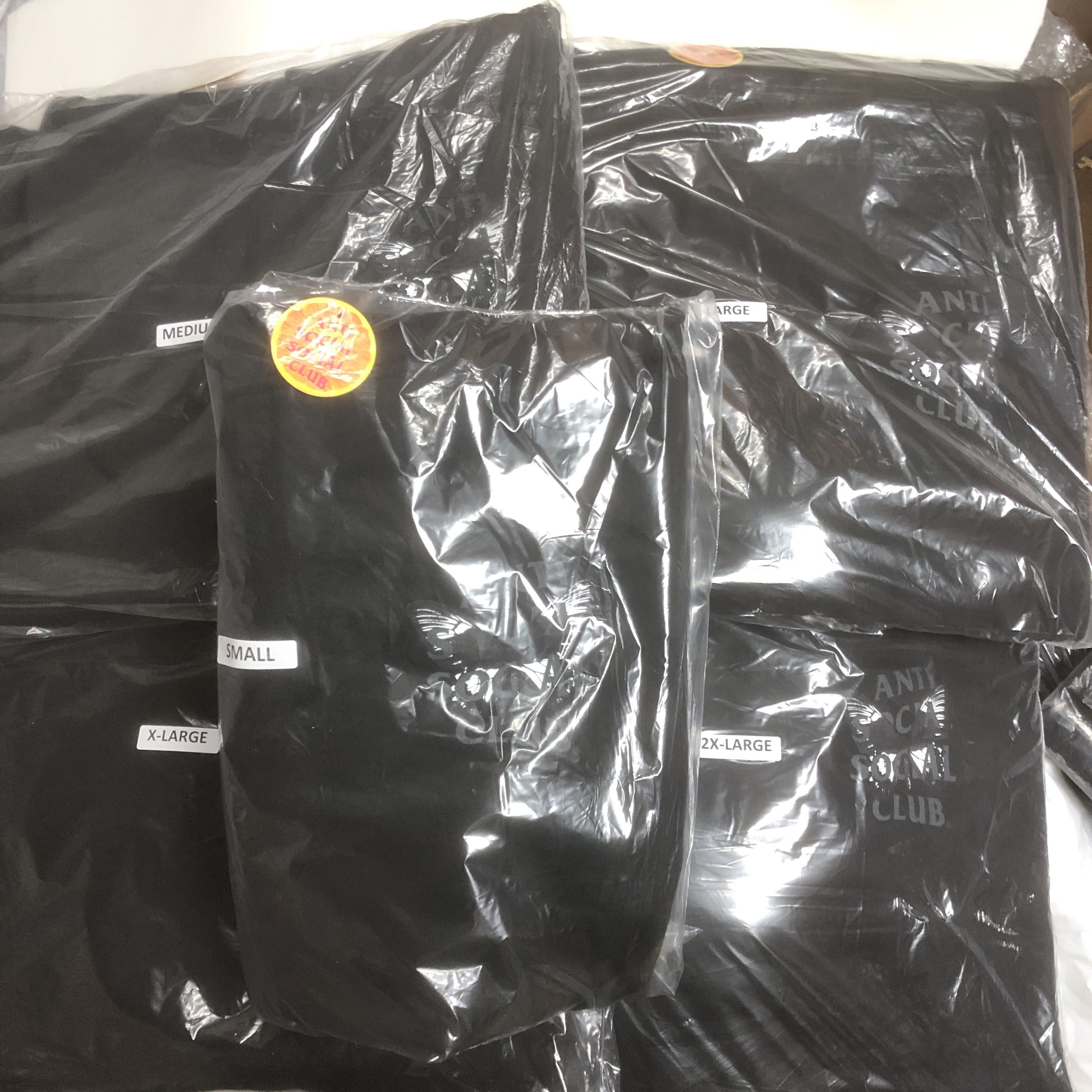 Anti Social Social Club × Members Only DS Weekly Exclusive ASSC Hidden Sky Black Hoodie BAPE KITH Size US M / EU 48-50 / 2 - 7 Thumbnail