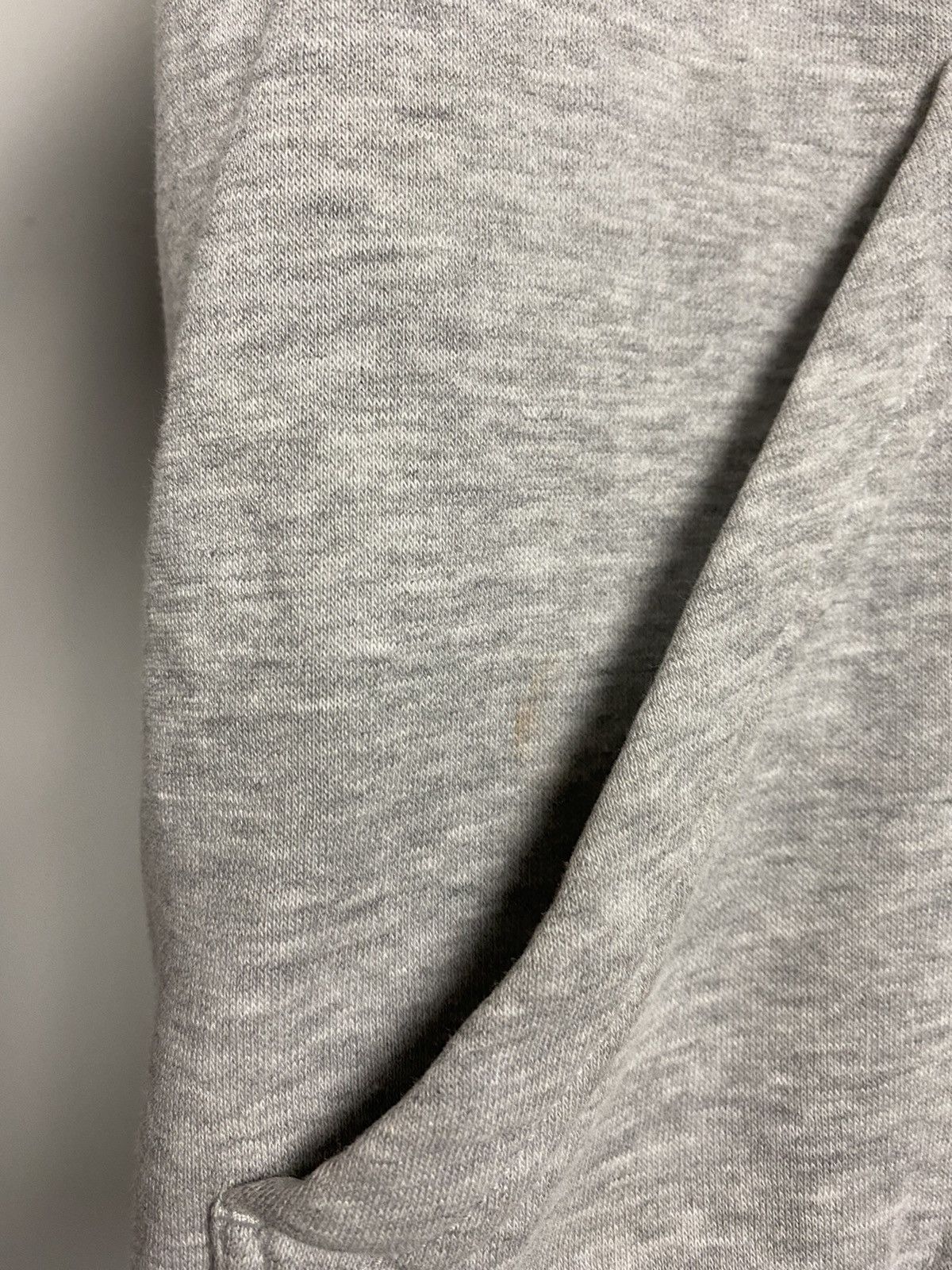 Nike × Vintage Nike athletic vintage spell out hoodie grey sweatshirt Size US S / EU 44-46 / 1 - 6 Thumbnail