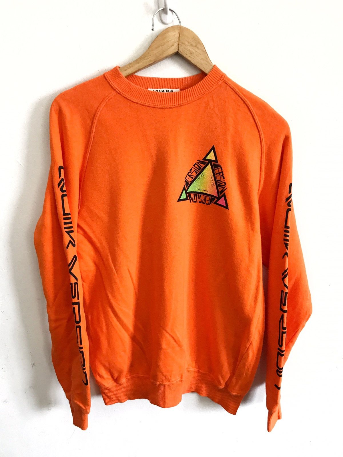 Vintage Vintage Sweatshirt Aqua N.B Crewneck Sweatshirt Size US S / EU 44-46 / 1 - 2 Thumbnail
