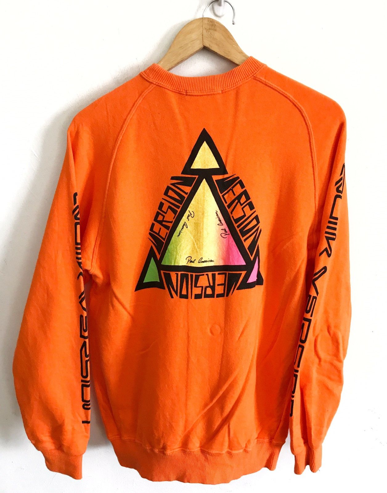 Vintage Vintage Sweatshirt Aqua N.B Crewneck Sweatshirt Size US S / EU 44-46 / 1 - 1 Thumbnail
