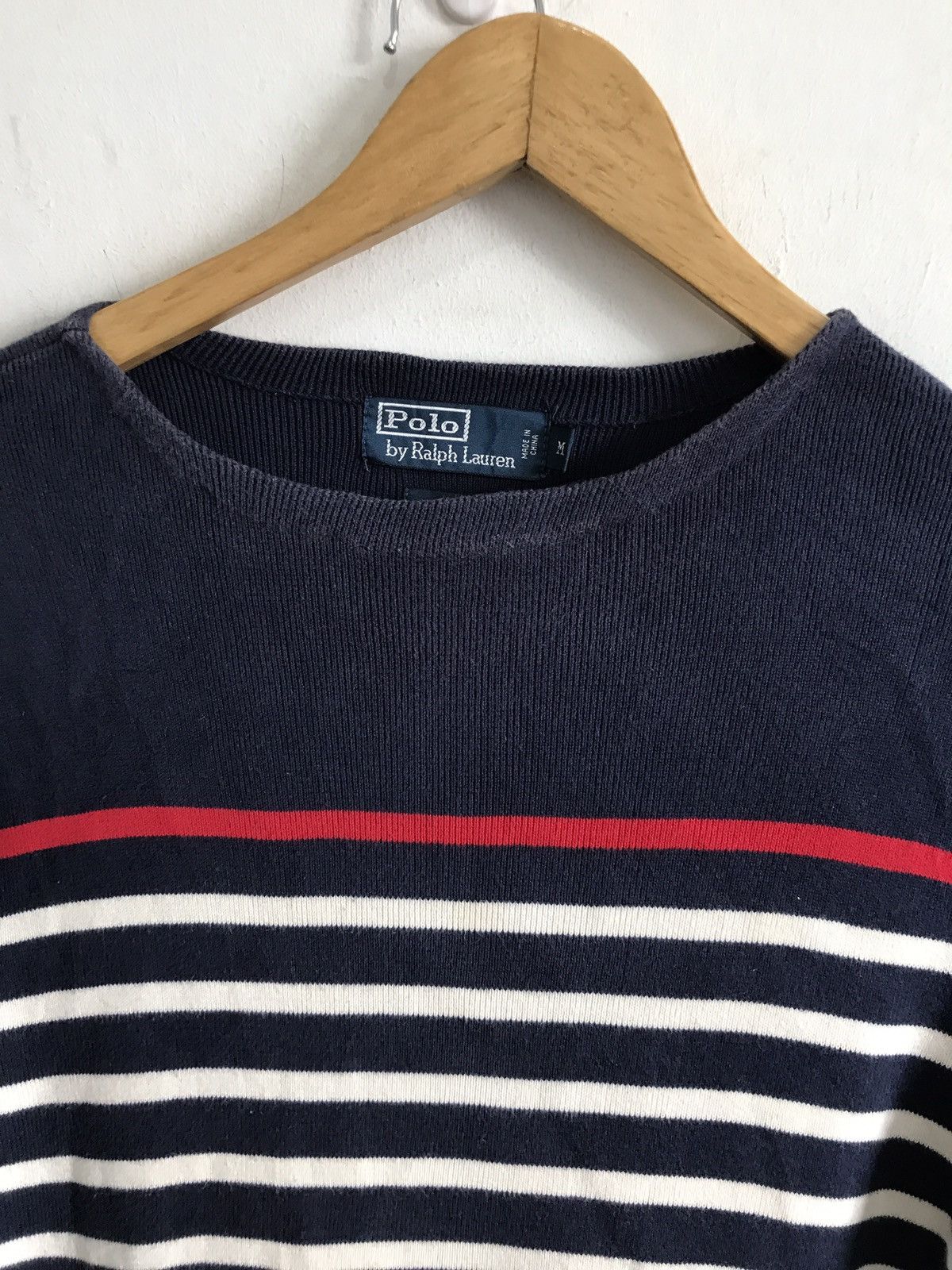 Polo Ralph Lauren Polo Ralph Lauren Stripes Hand Knit Sweatshirt Size US M / EU 48-50 / 2 - 3 Thumbnail
