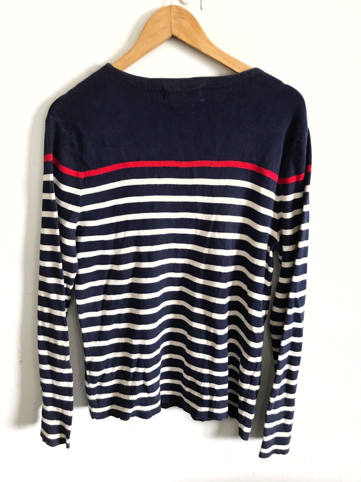 Polo Ralph Lauren Polo Ralph Lauren Stripes Hand Knit Sweatshirt Size US M / EU 48-50 / 2 - 2 Thumbnail