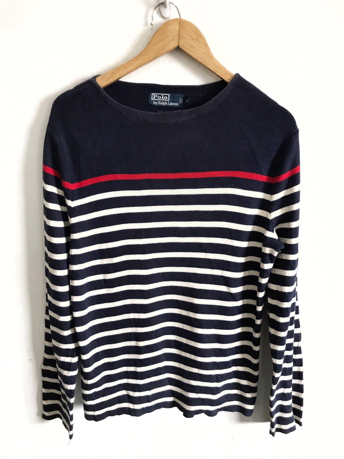 Polo Ralph Lauren Stripes Hand Knit Sweatshirt