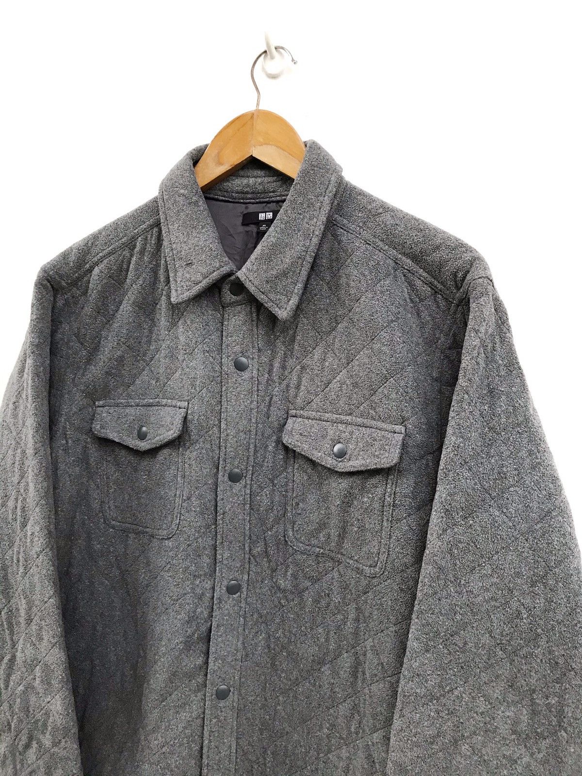 Uniqlo Uniqlo Fleece Button Jacket Winter Casual 2 Pocket Size US L / EU 52-54 / 3 - 4 Thumbnail