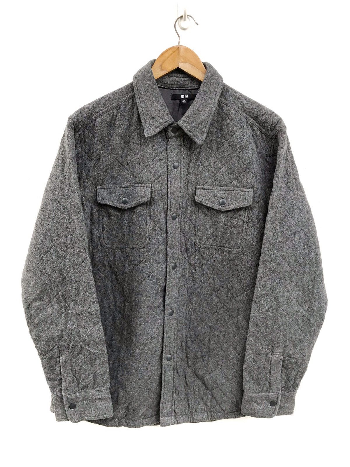 Uniqlo Uniqlo Fleece Button Jacket Winter Casual 2 Pocket Size US L / EU 52-54 / 3 - 1 Thumbnail
