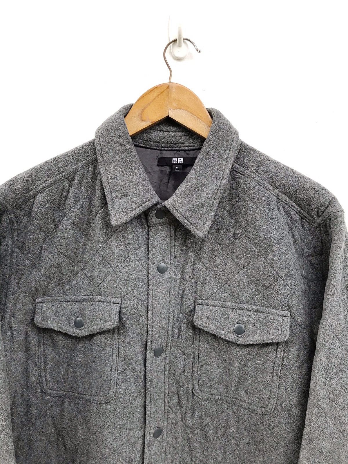 Uniqlo Uniqlo Fleece Button Jacket Winter Casual 2 Pocket Size US L / EU 52-54 / 3 - 3 Thumbnail
