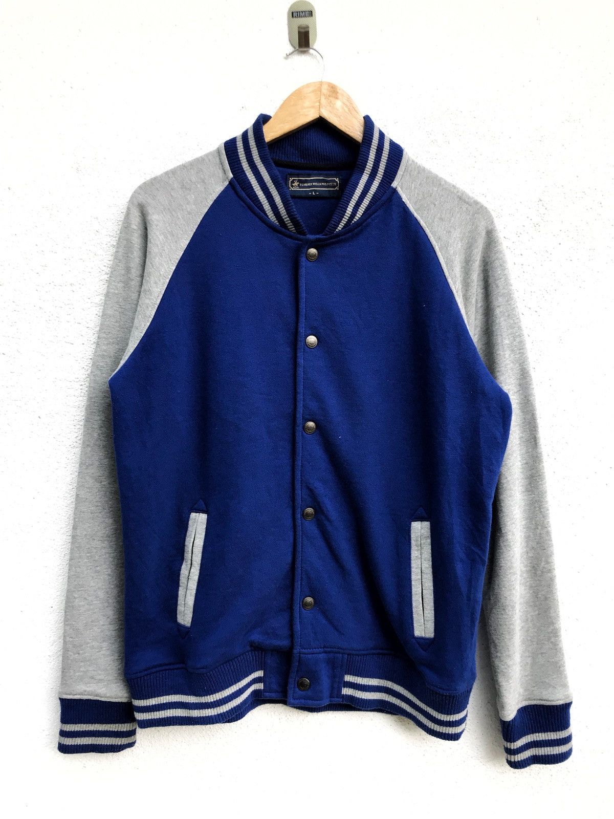 Beverly Hills Polo Club Button Varsity Jacket