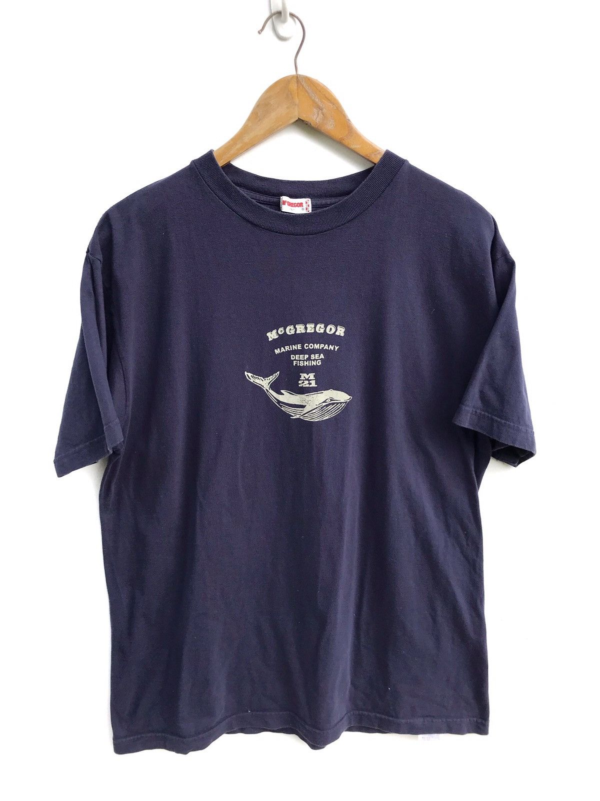 McGregor Vintage McGregor Marine Company Deep Sea Fishing Print Tee Size US L / EU 52-54 / 3 - 1 Thumbnail