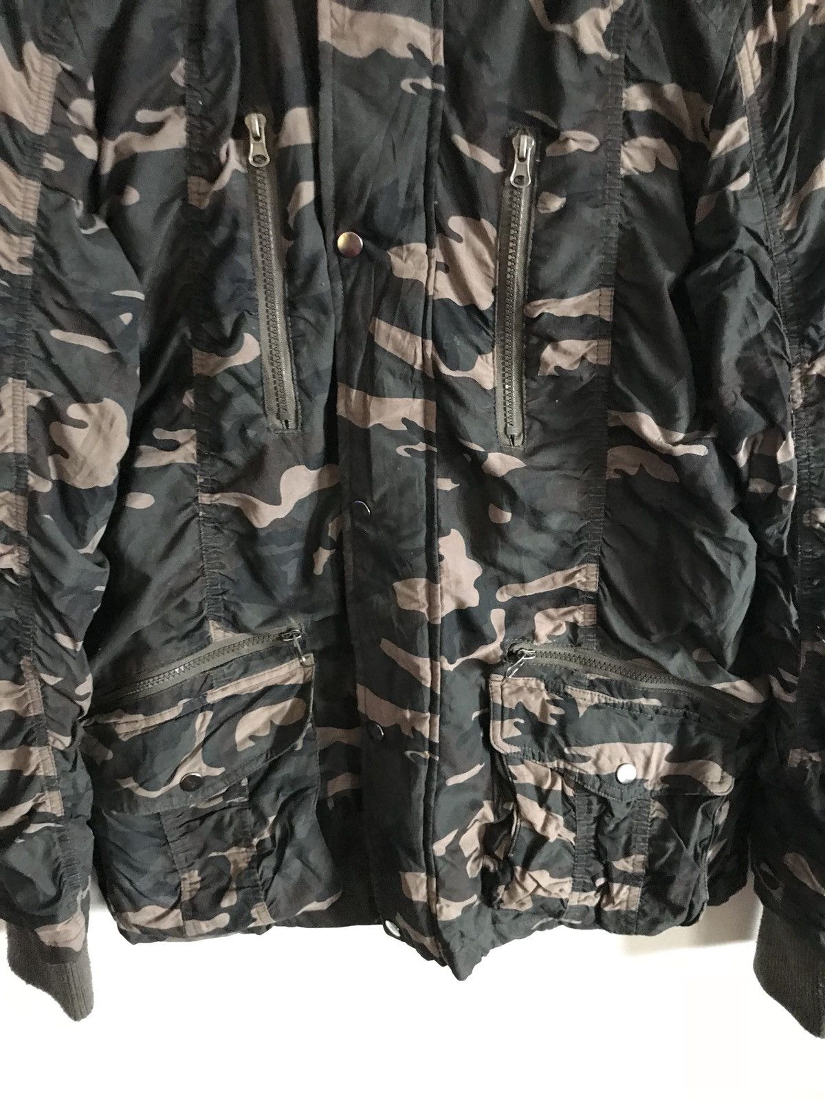 Japanese Brand Camouflage Quilted Tactical Jacket Size US L / EU 52-54 / 3 - 6 Thumbnail