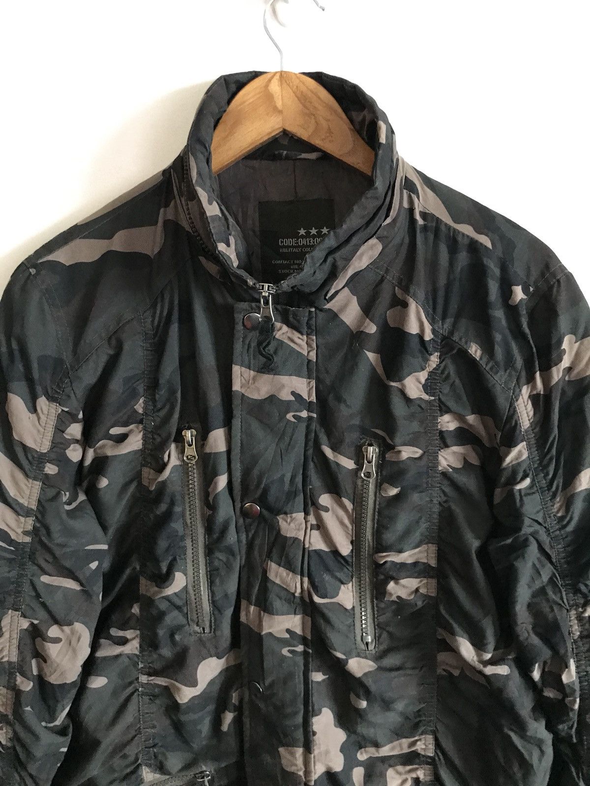 Japanese Brand Camouflage Quilted Tactical Jacket Size US L / EU 52-54 / 3 - 3 Thumbnail