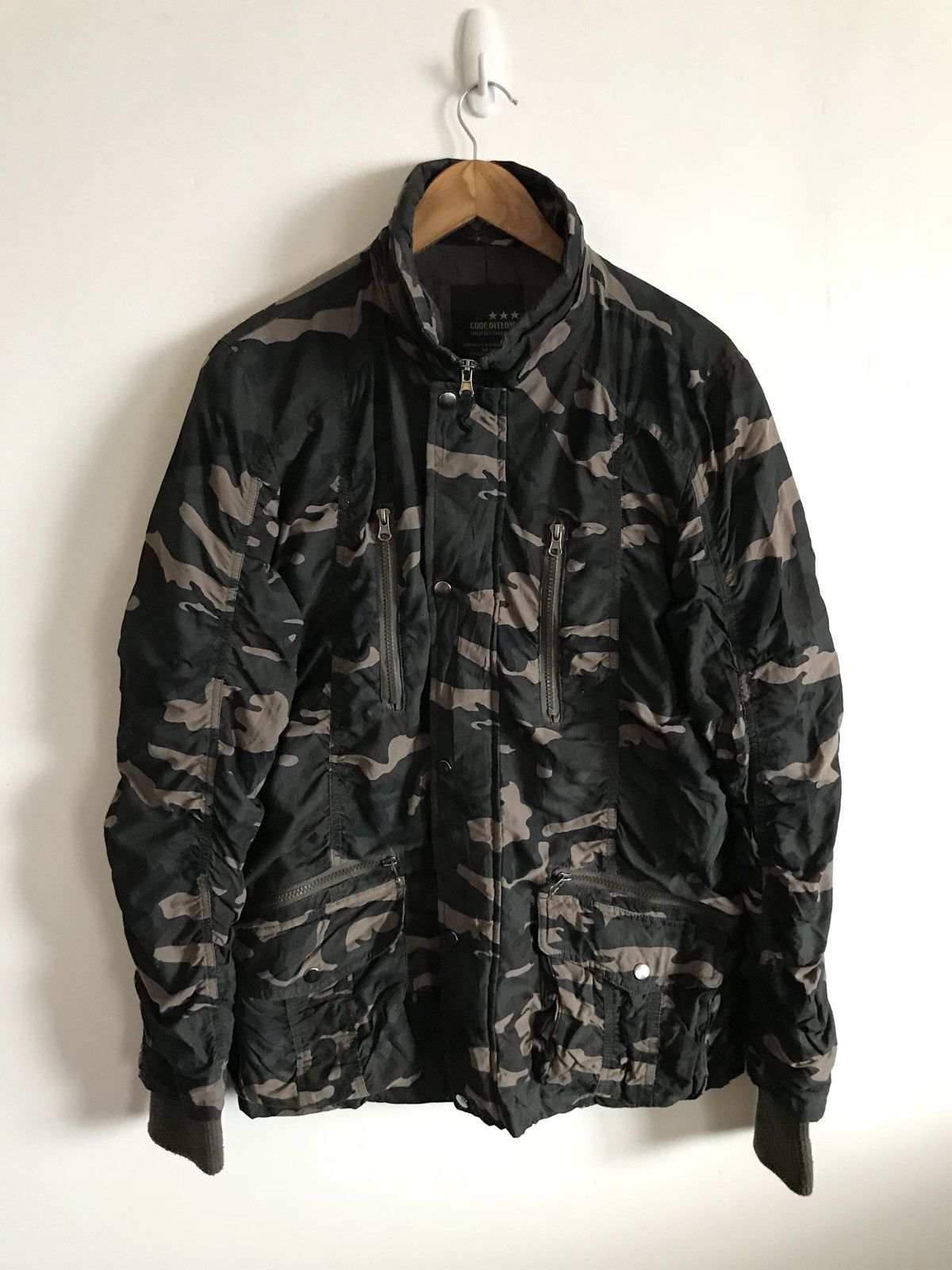 Japanese Brand Camouflage Quilted Tactical Jacket Size US L / EU 52-54 / 3 - 1 Thumbnail